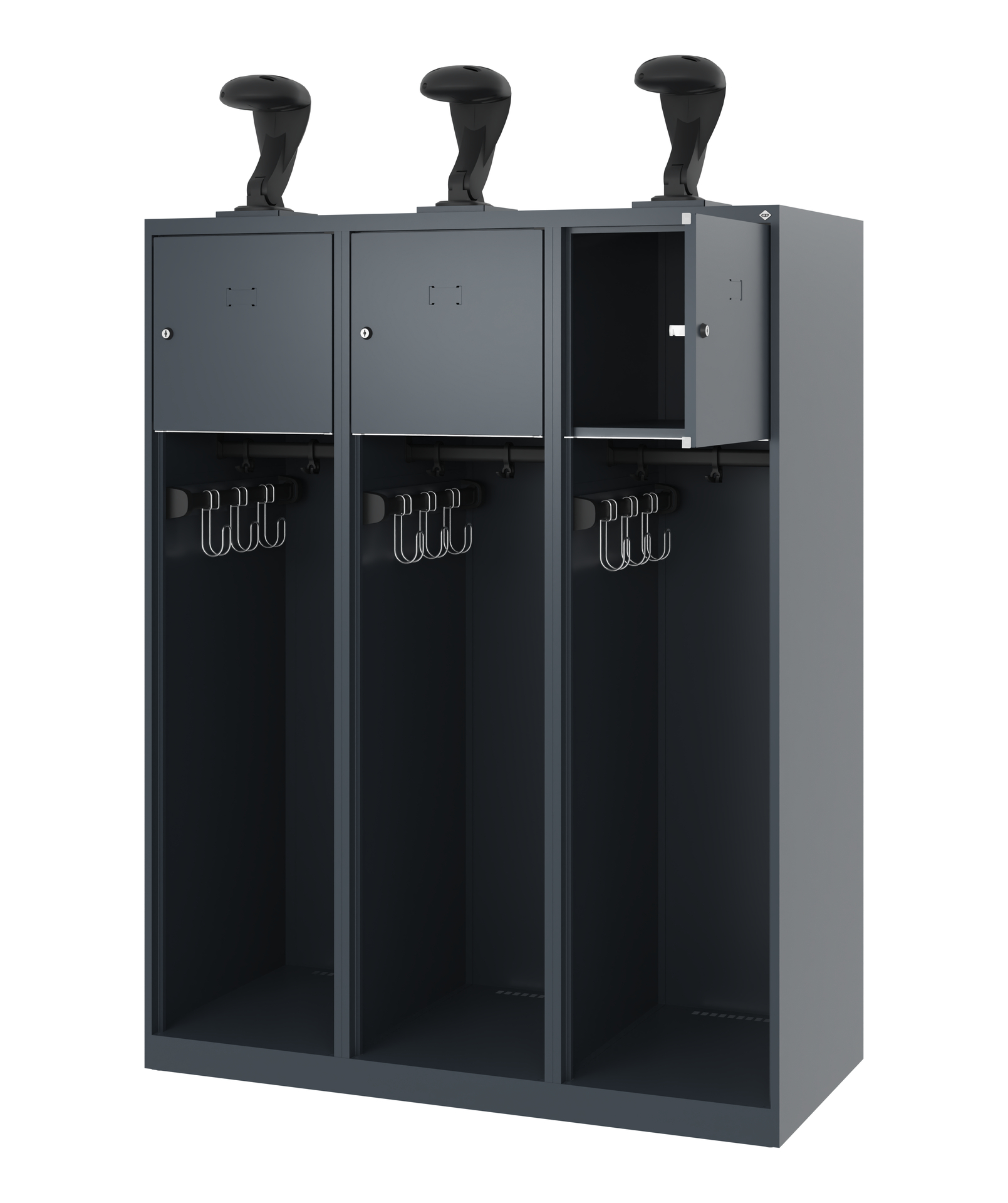 C+P Feuerwehrspind YOUNGSTER, 3 Abteile, H1530B400