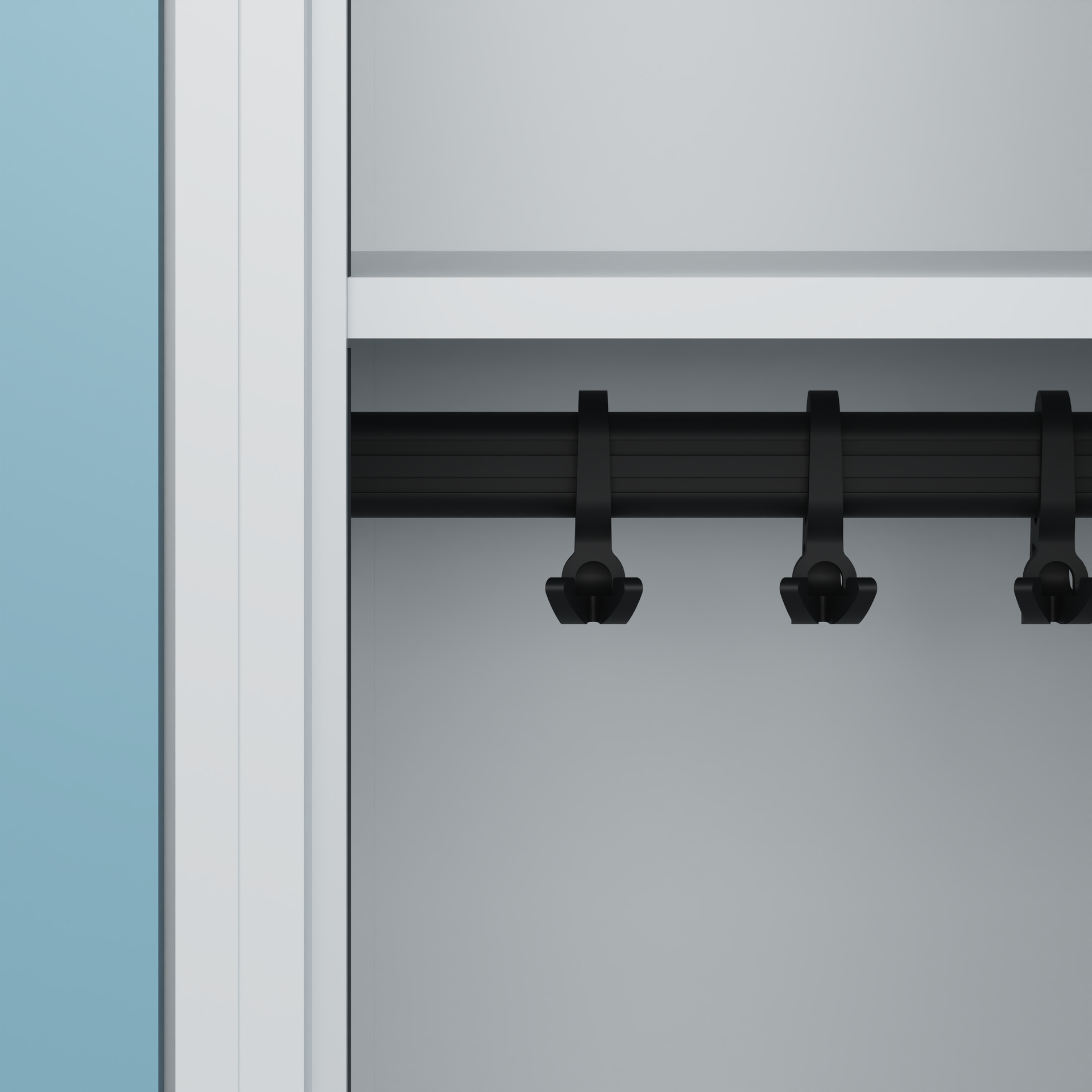 C+P Spind Evolo PLUS, Bank, 2 Abteile, 2120x800x81