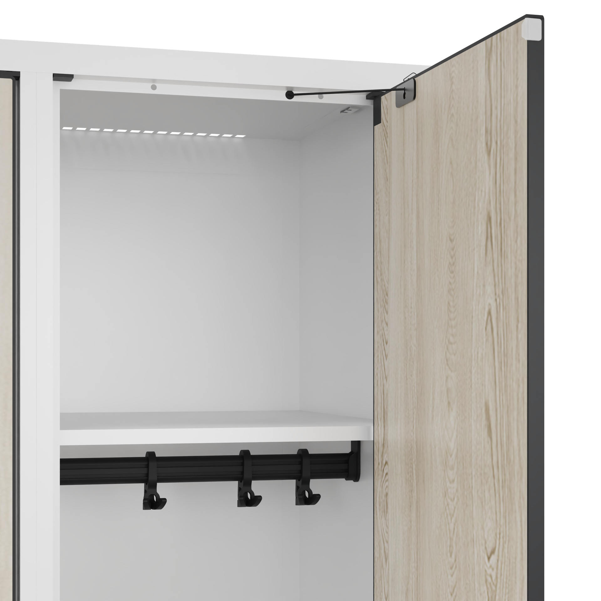 C+P Spind Evolo PLUS, Gestell, 1 Abteil, 2120x400x500mm