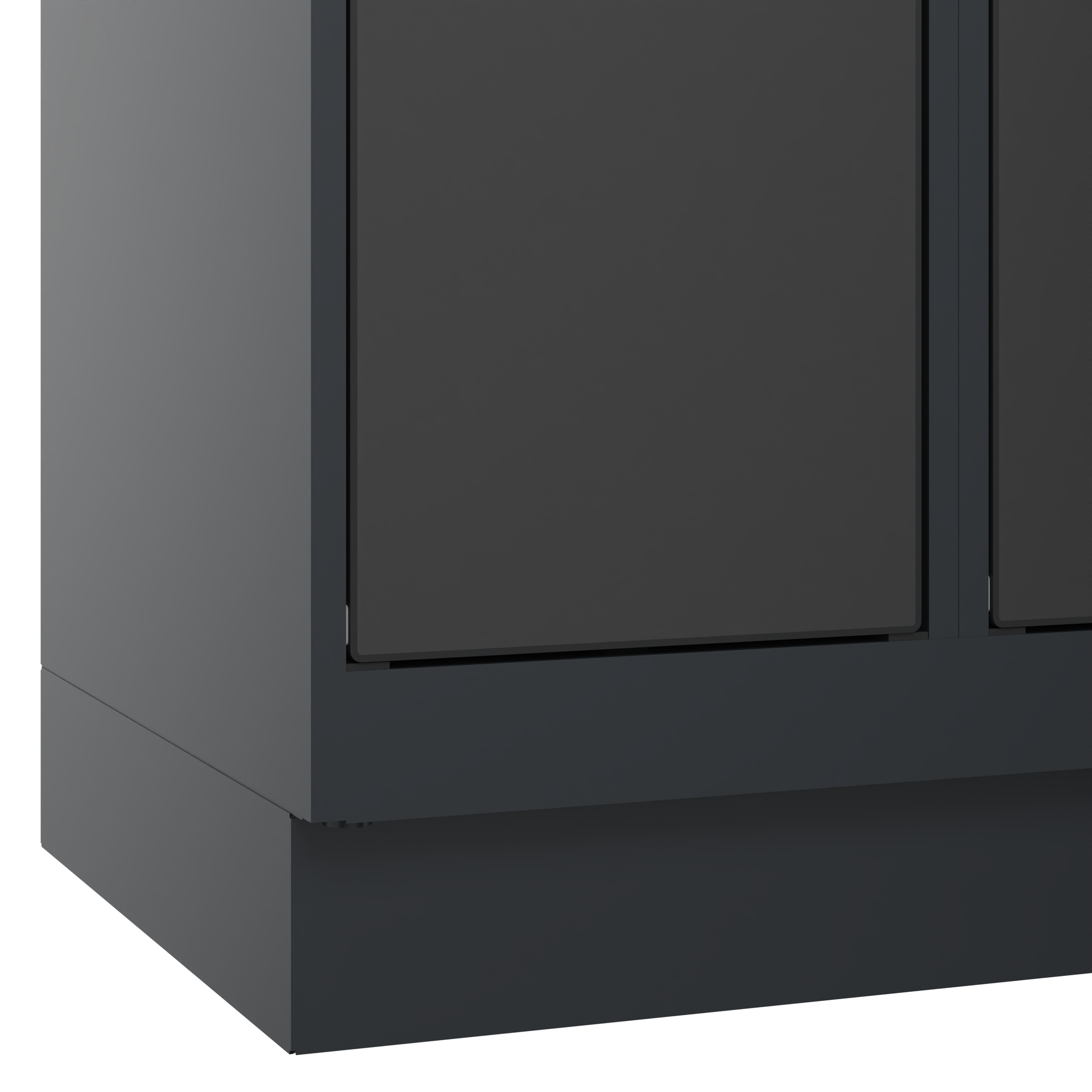 C+P Schlie�fachschrank Evolo PLUS, Sockel, 8 F�cher, 1950x600x500mm