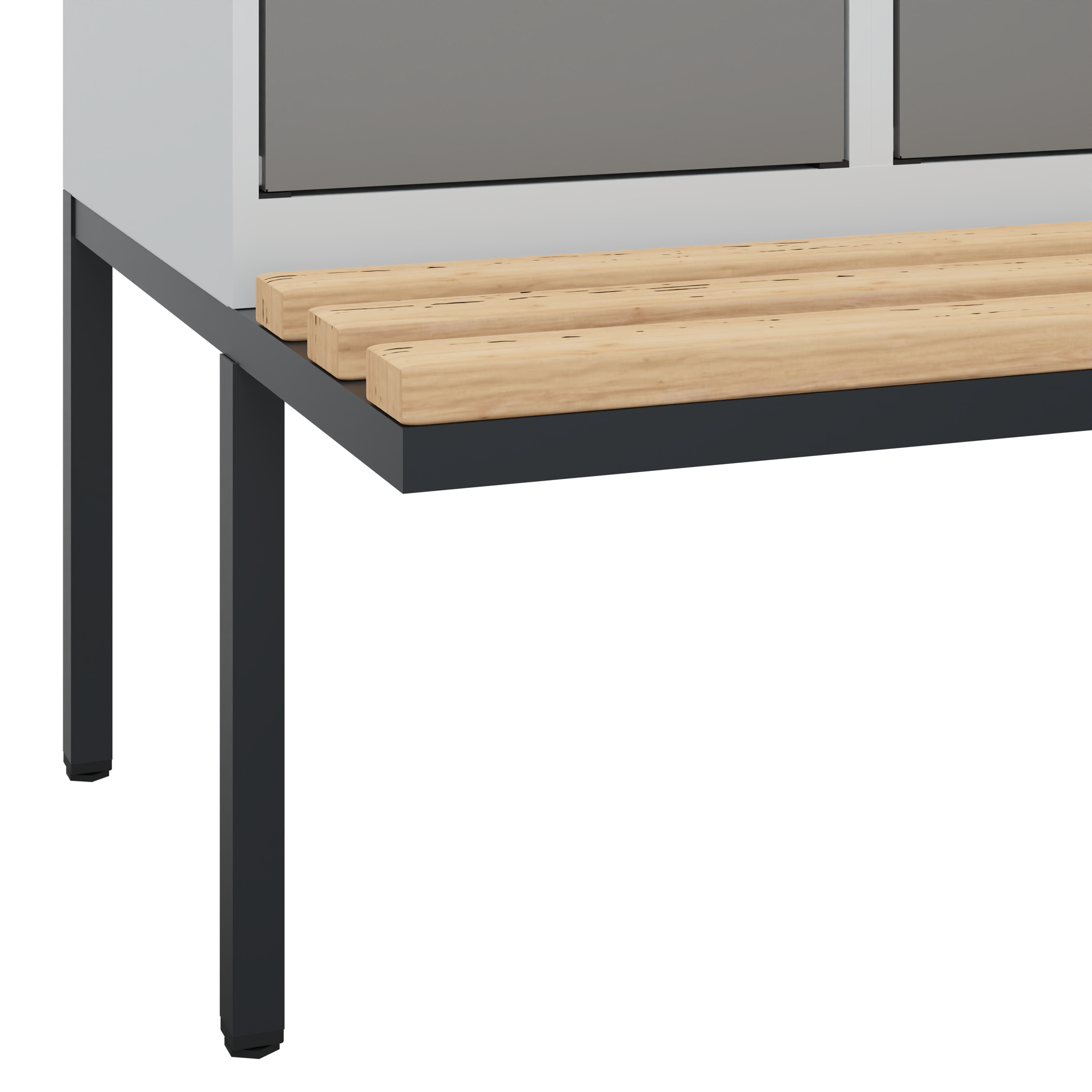 C+P Spind Evolo PLUS, Bank, 1 Abteil, 1950x400x815