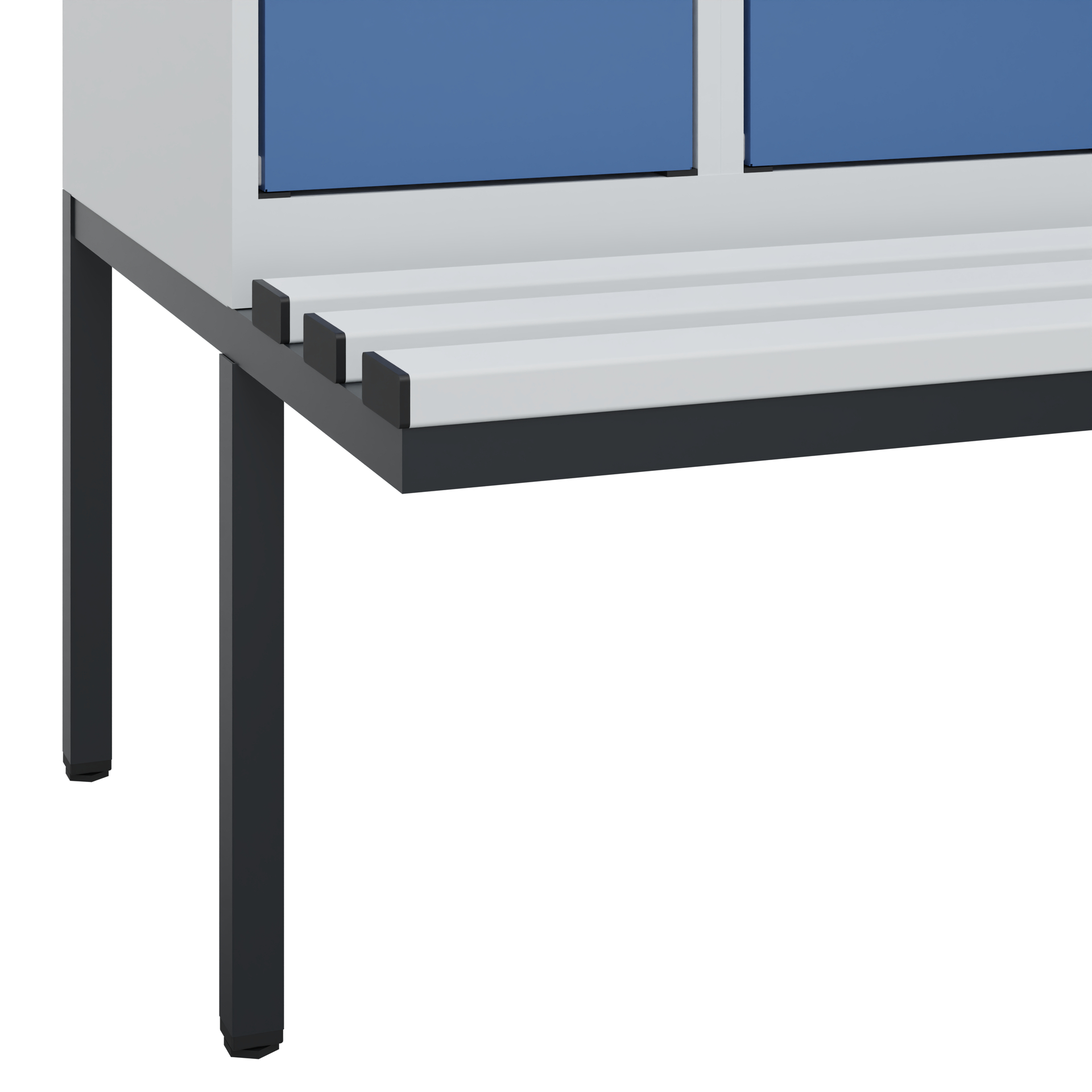 C+P Spind Evolo PLUS, Bank, 4 Abteile, 2120x1200x8