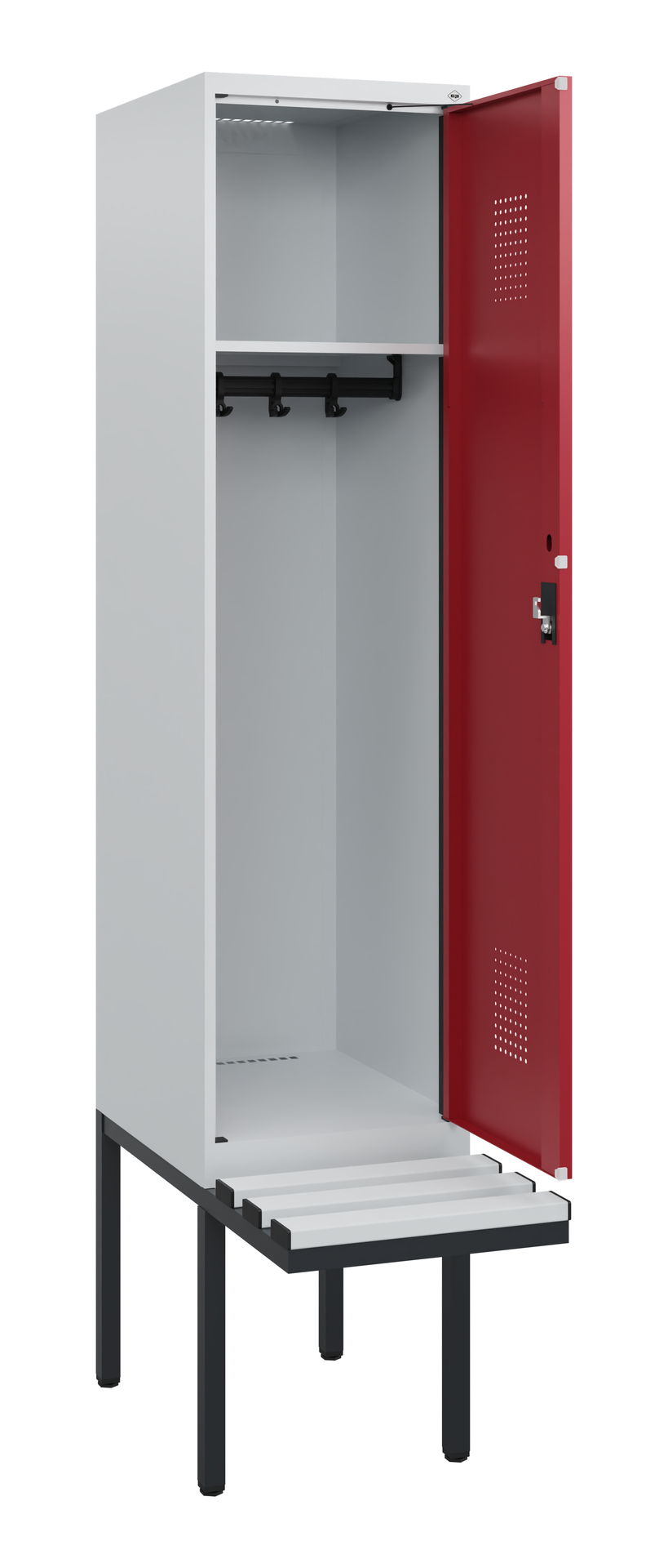 C+P Spind Evolo PLUS, Bank, 1 Abteil, 1950x400x815