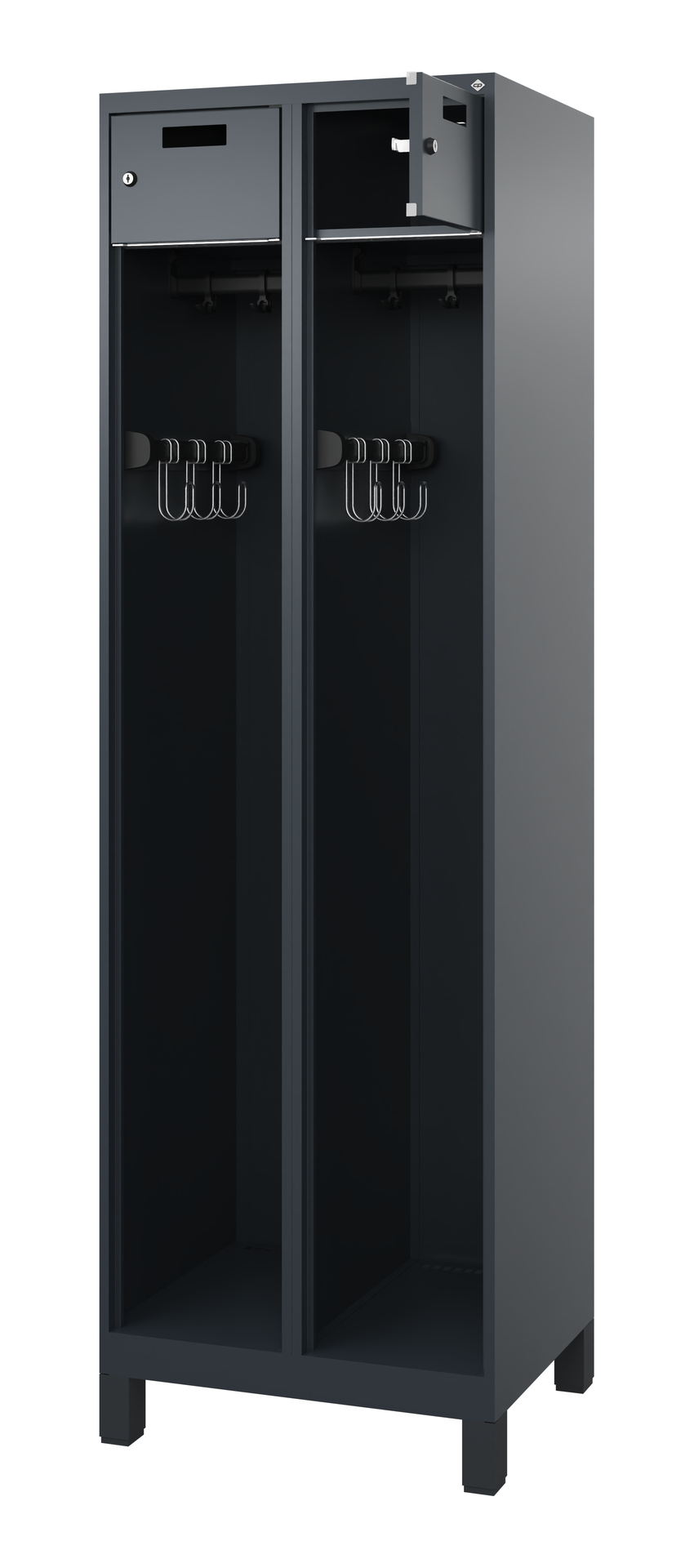 C+P Feuerwehrspind Praktus, 2 Abteile, 1850x600x50