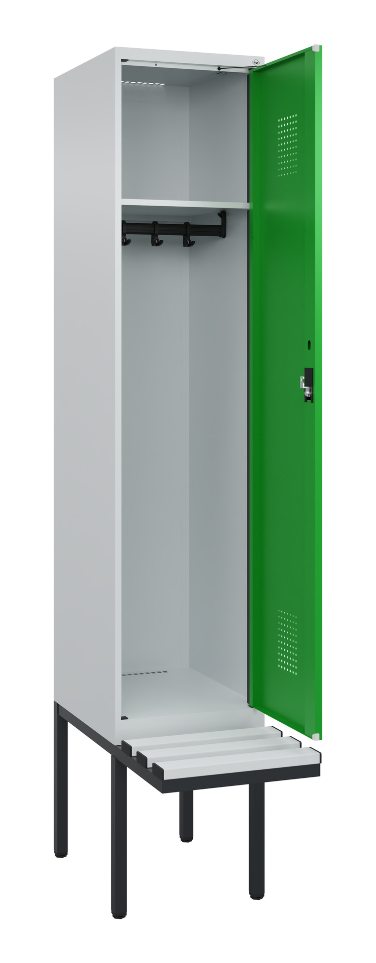 C+P Spind Evolo PLUS, Bank, 1 Abteile, 2120x400x81