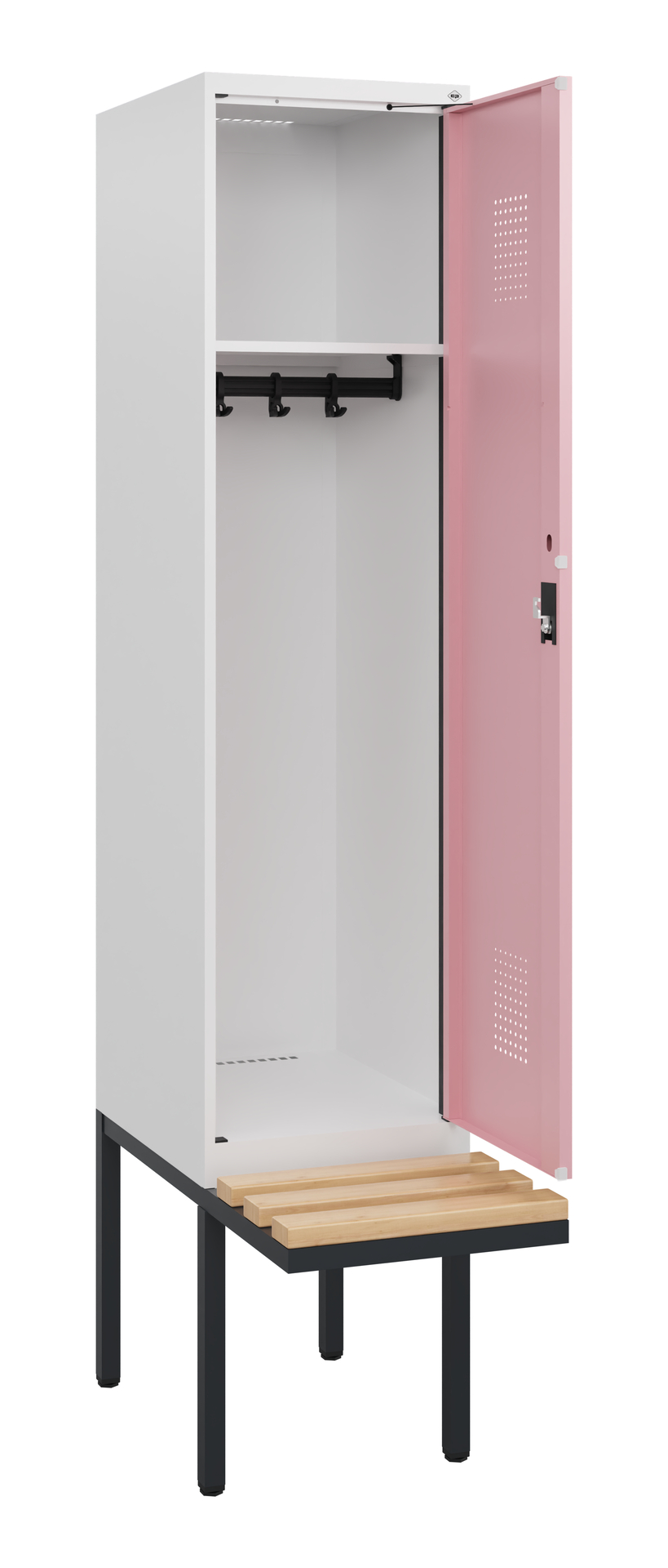 C+P Spind Evolo PLUS, Bank, 1 Abteil, 1950x400x815