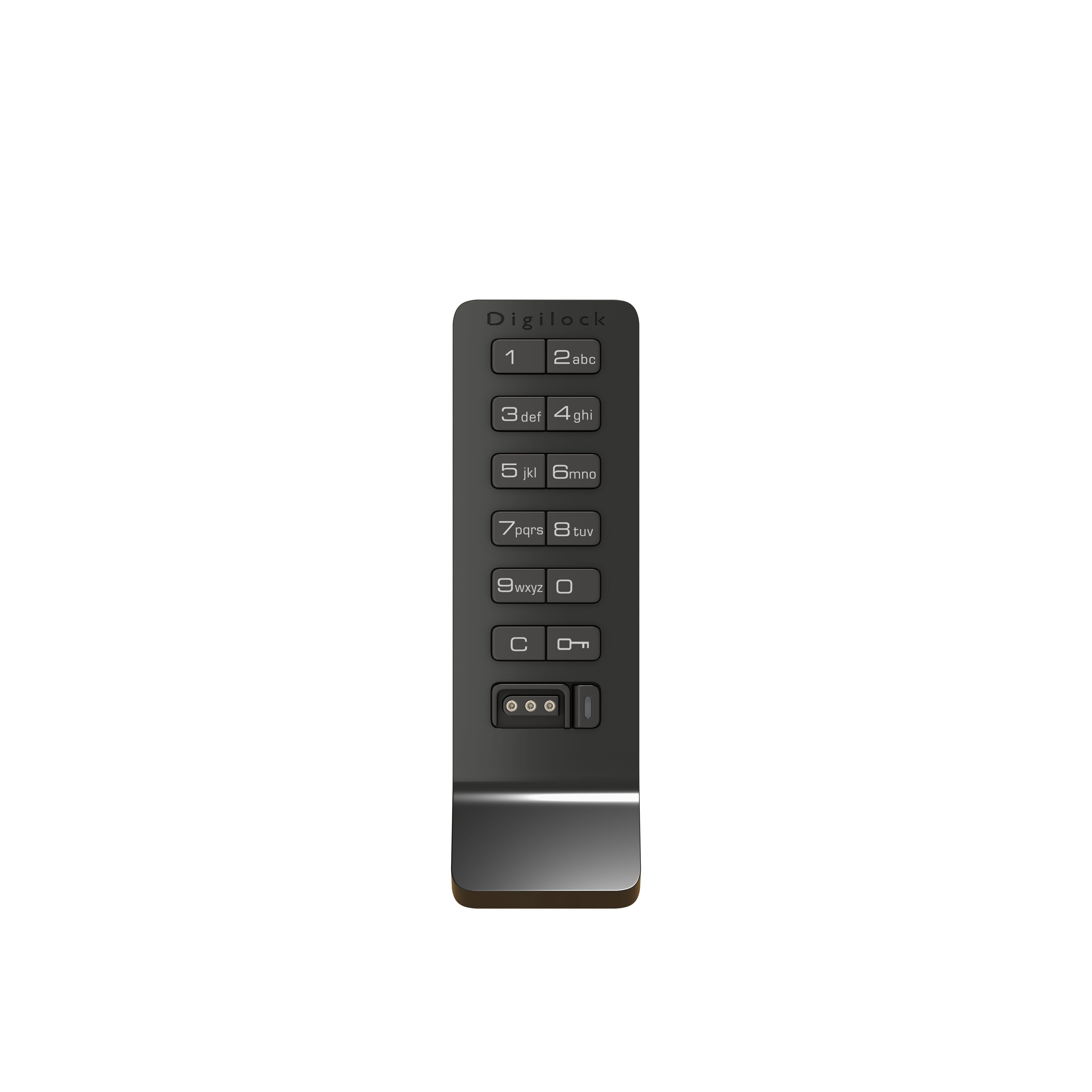 Elektronisches PIN-Code Schloss DIGILOCK Aspire schmal, Serie Evolo PLUS