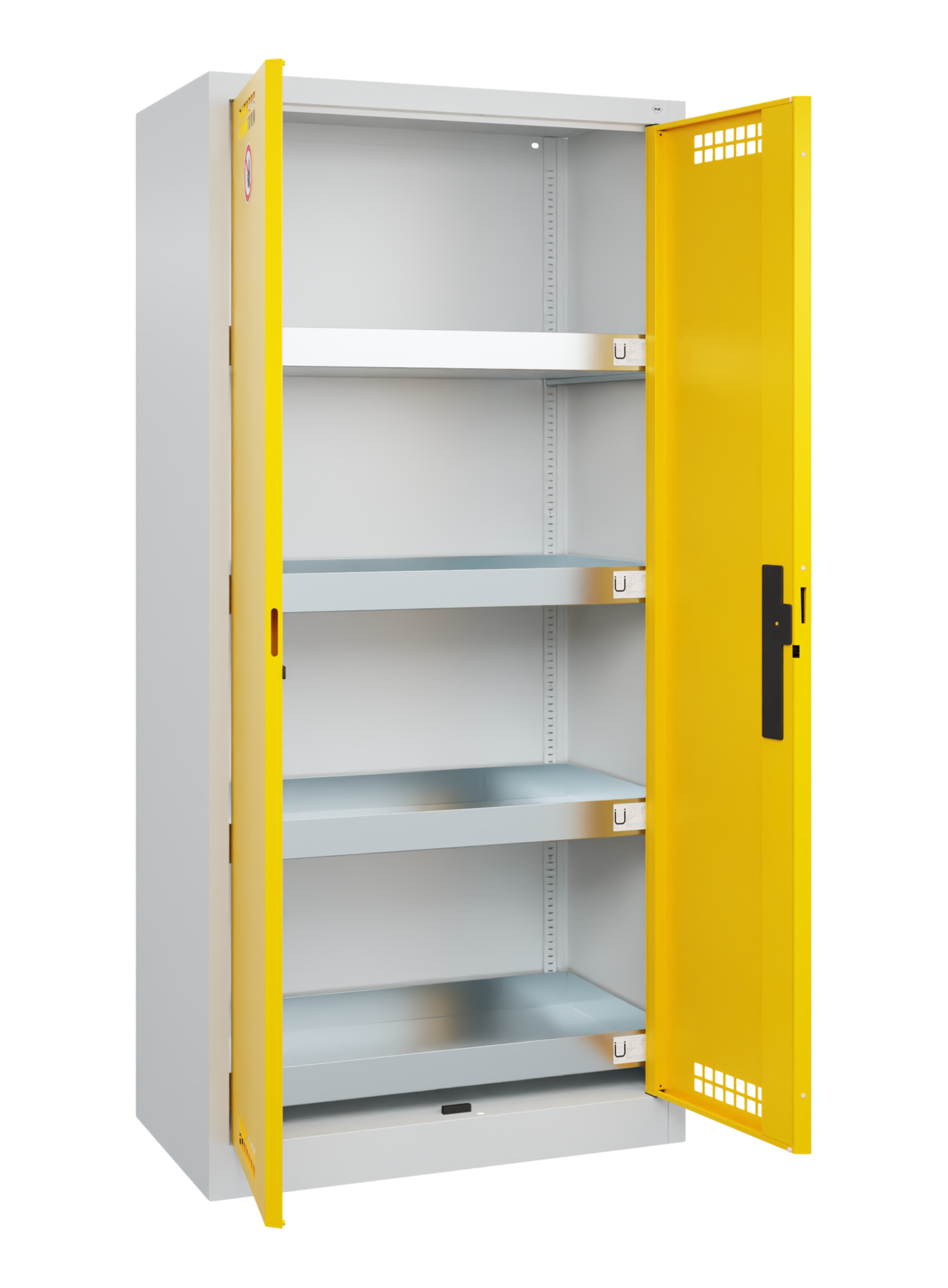 C+P Umweltschrank, Acurado, 1950x930x500mm, 7035/1023