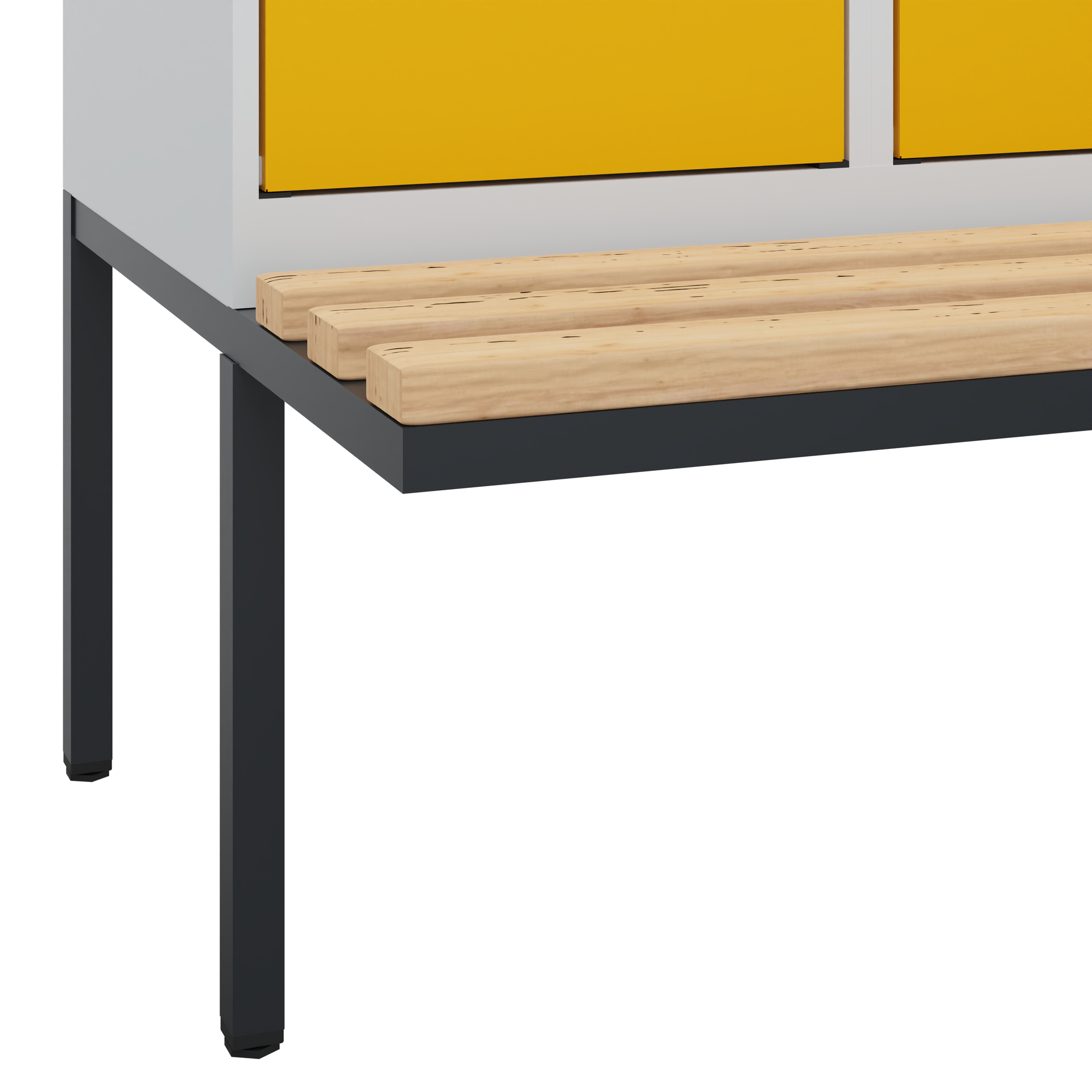 C+P Spind Evolo PLUS, Bank, 3 Abteile, 2120x1200x8