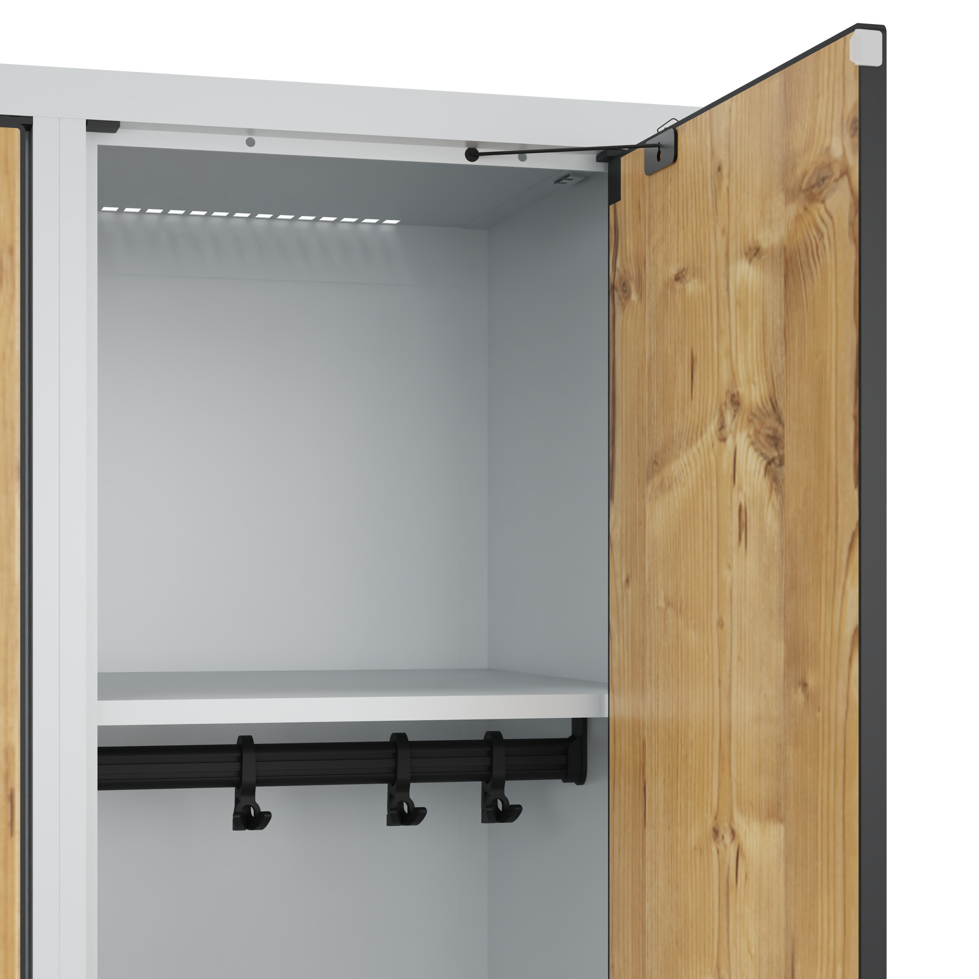 C+P Spind Evolo PLUS, Sockel, 1 Abteil, 1630x400x500mm