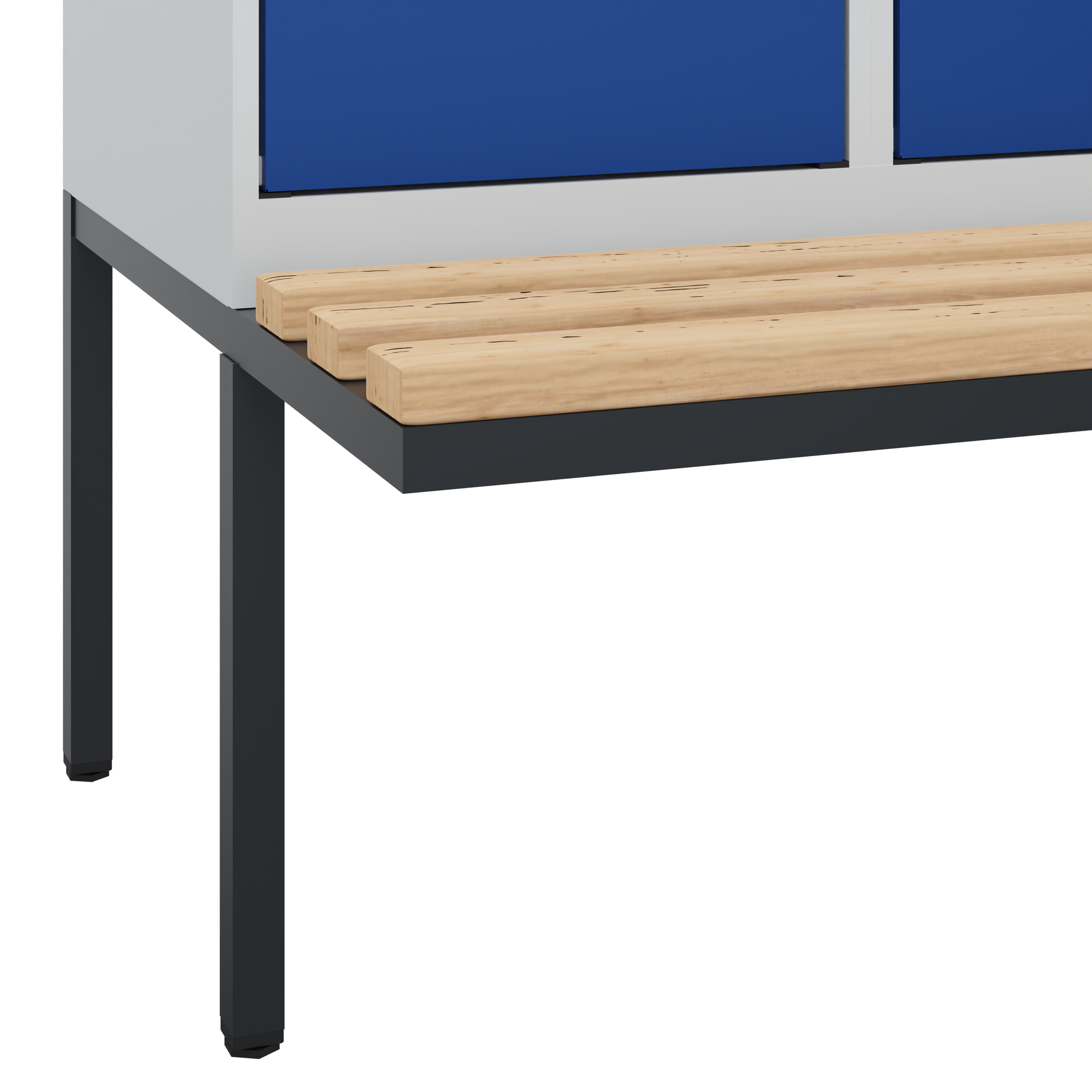 C+P Spind Evolo PLUS, Bank, 3 Abteile, 1950x1200x8