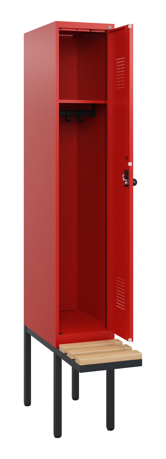 C+P Spind Evolo PLUS, Bank, 1 Abteil, 1950x300x815