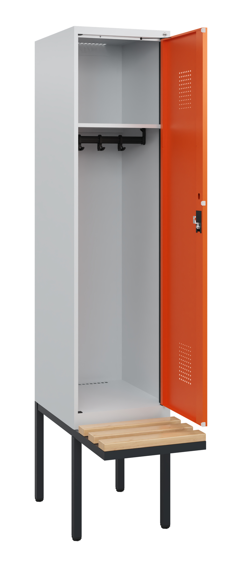 C+P Spind Evolo PLUS, Bank, 1 Abteil, 1950x400x815