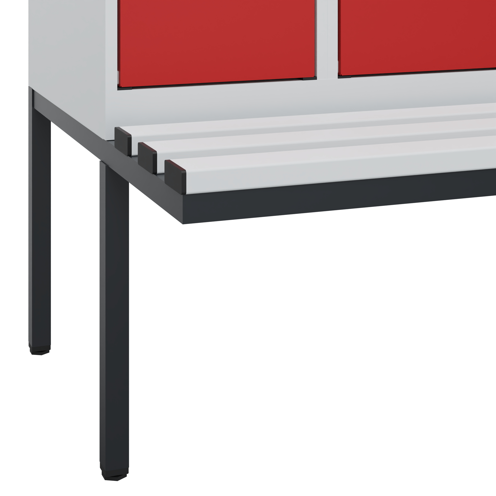 C+P Spind Evolo PLUS, Bank, 3 Abteile, 1950x900x81