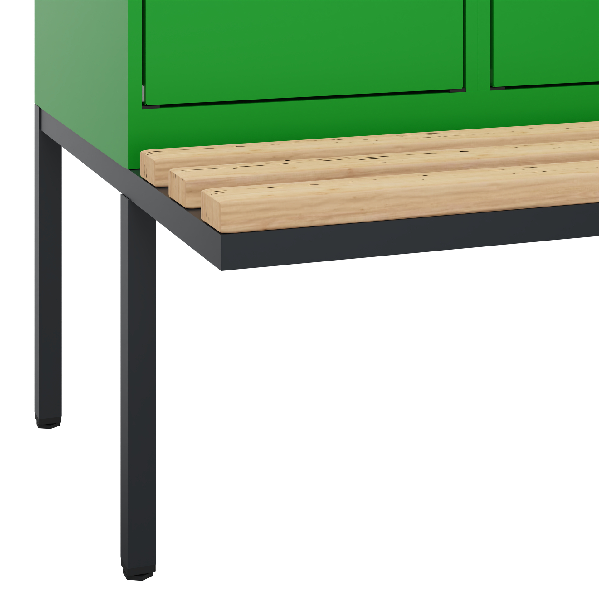 C+P Spind Evolo PLUS, Bank, 3 Abteile, 2120x1200x8