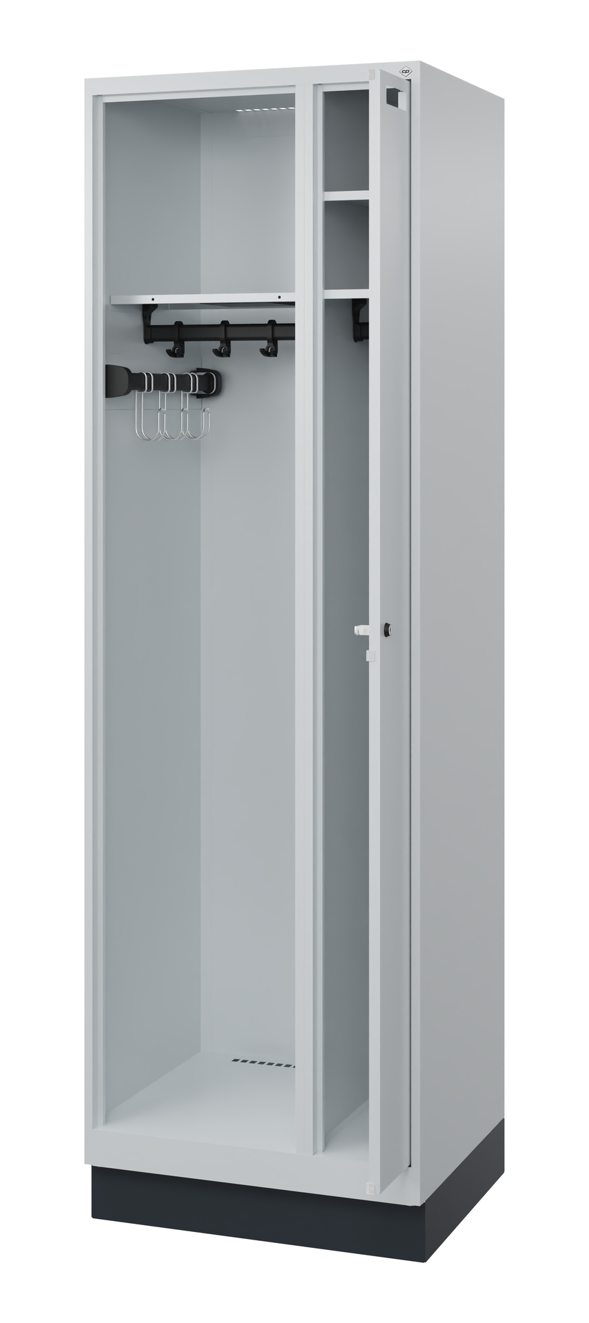 C+P Feuerwehrspind Kombi, 1 Abteil, 1850x600x500mm