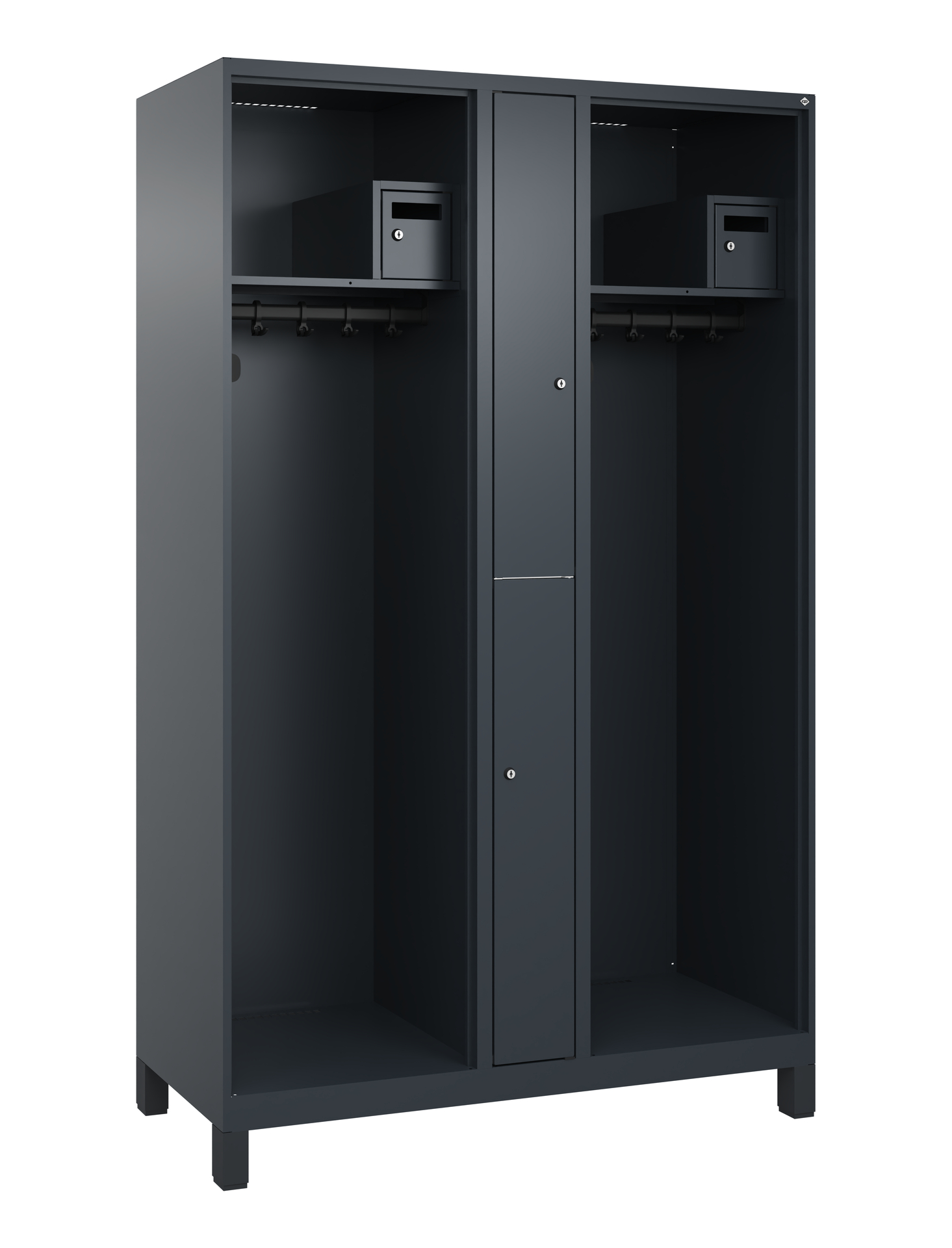 C+P Feuerwehrspind Maxi, 2 Fächer, 1850x1200x500mm