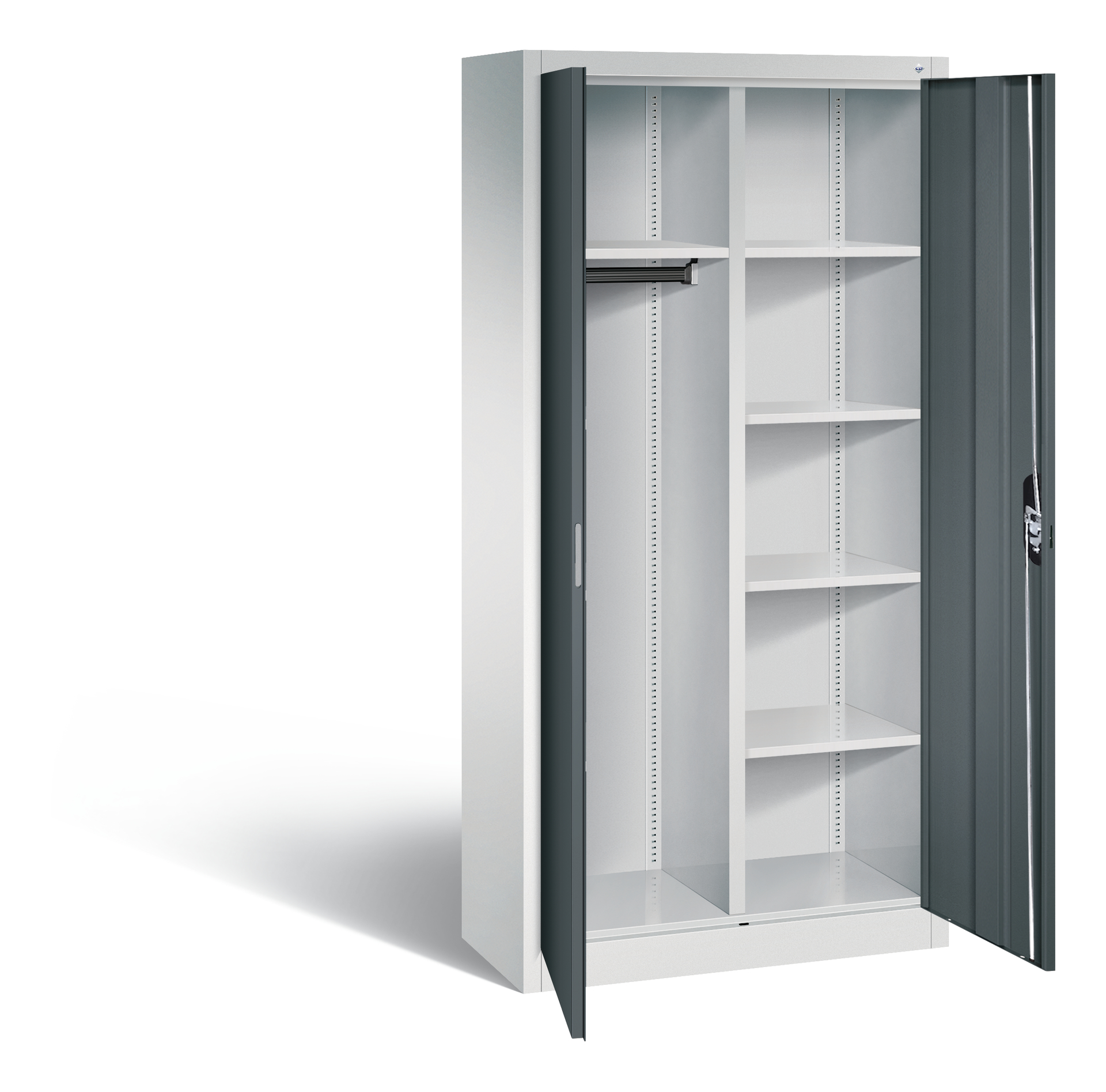 C+P Akten-/Garderobenschrank Acurado, H1950xB930xT