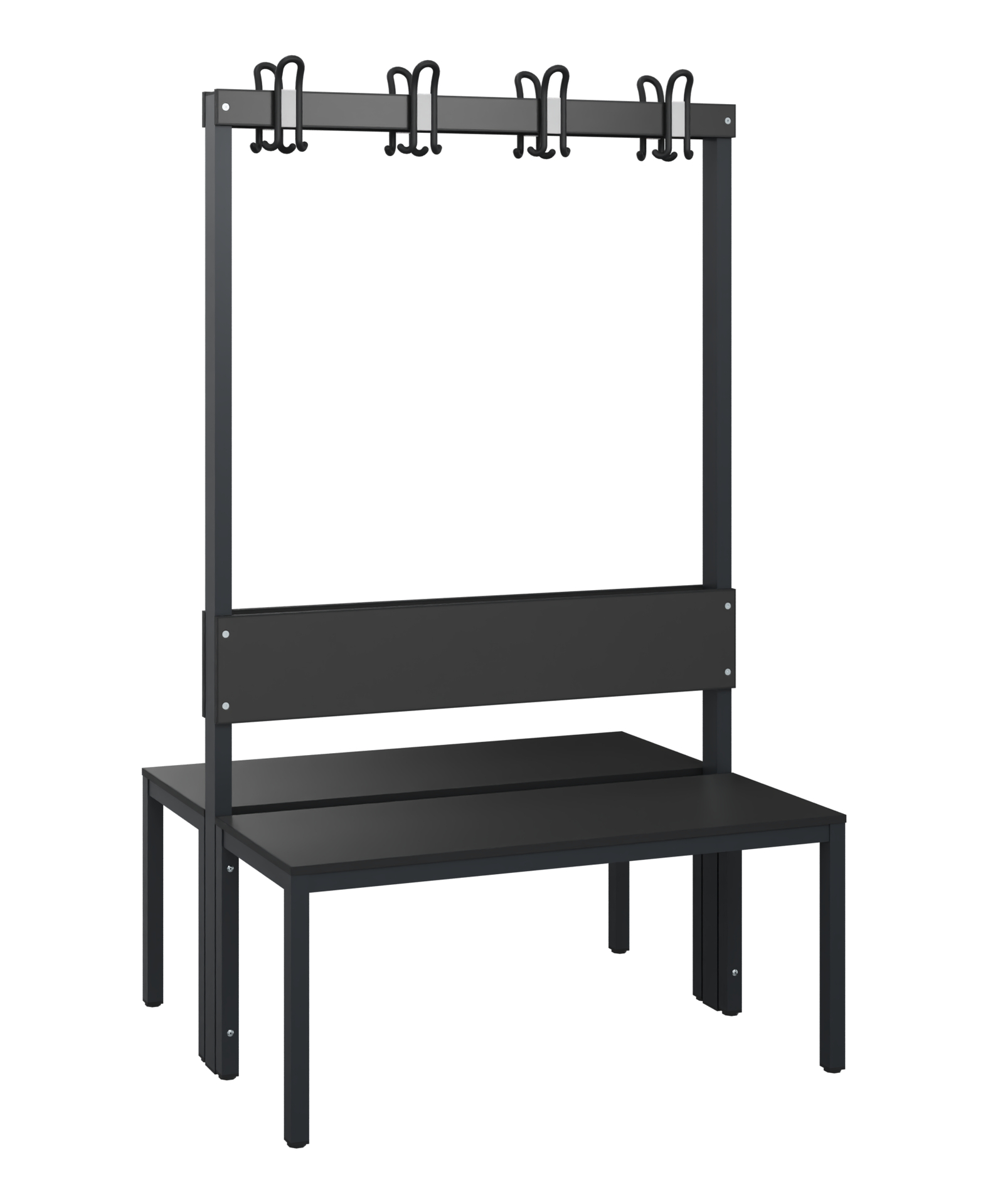 C+P Garderobenbank Solid HPL, 1716x1000x770mm, 7021/VK008