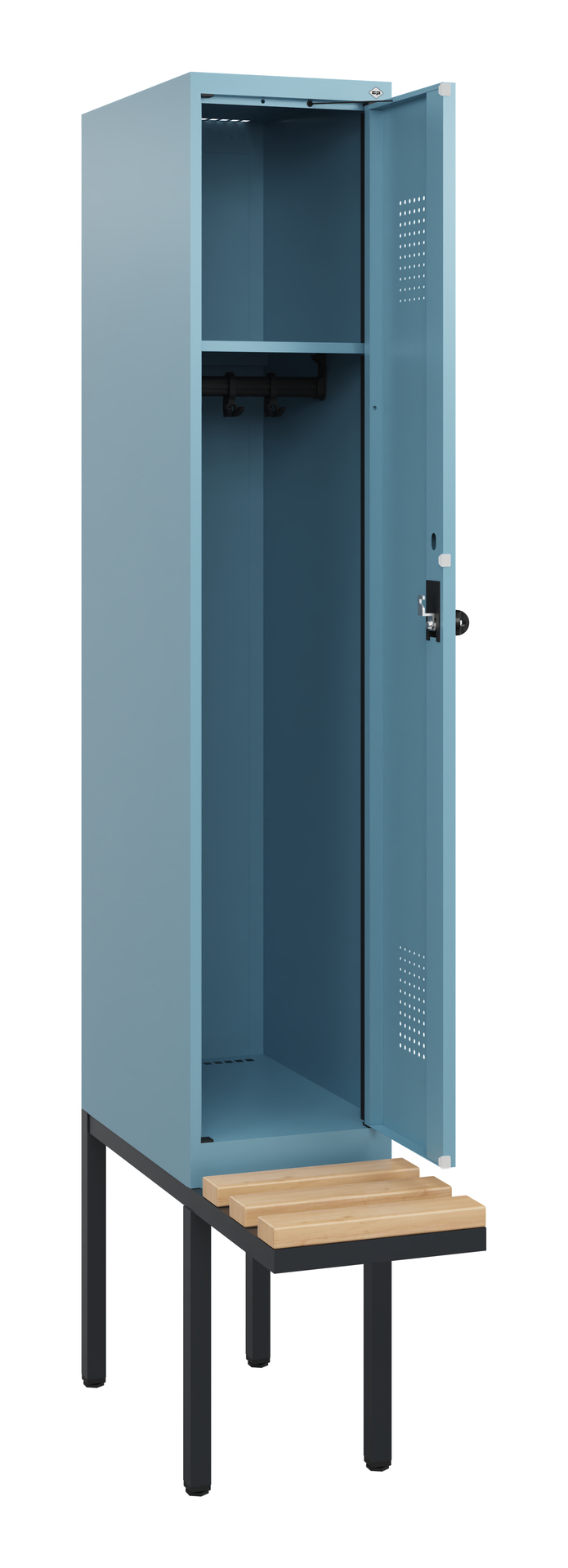 C+P Spind Evolo PLUS, Bank, 1 Abteil, 1950x300x815