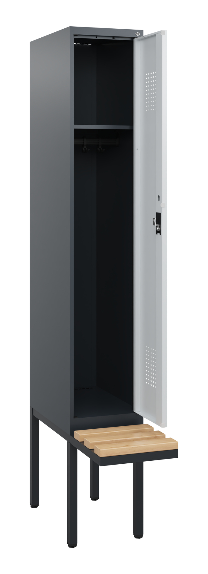 C+P Spind Evolo PLUS, Bank, 1 Abteil, 1950x300x815