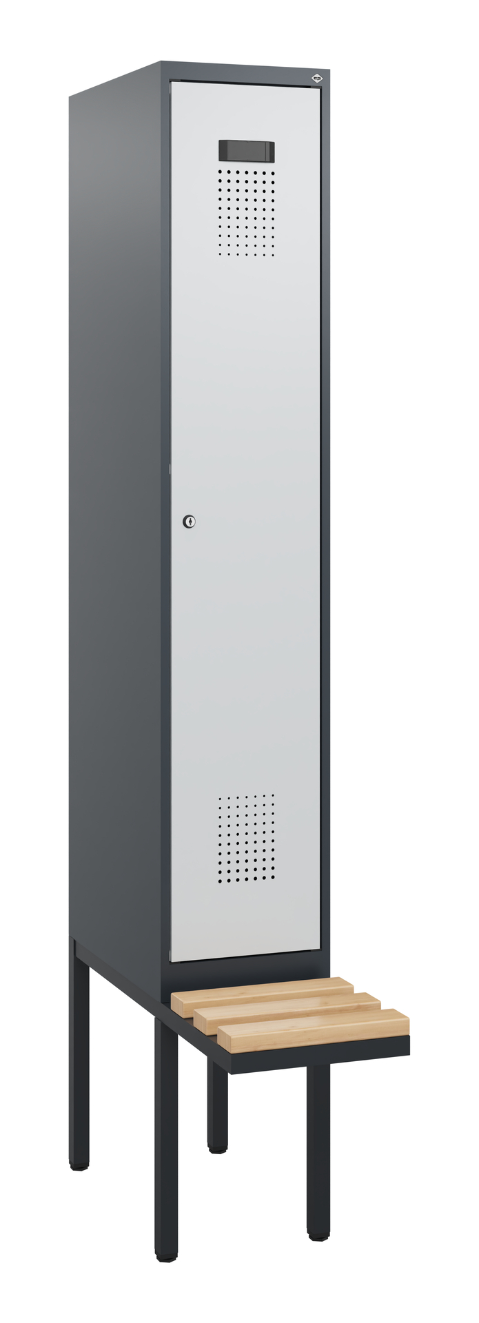 C+P Spind Evolo PLUS, Bank, 1 Abteil, 1950x300x815