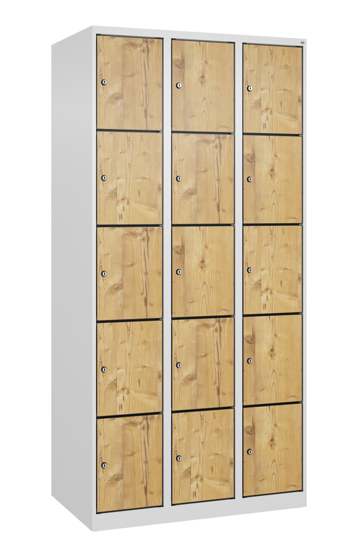 C+P Schlie�fachschrank Evolo PLUS, 15 F�cher, 1850x900x500mm