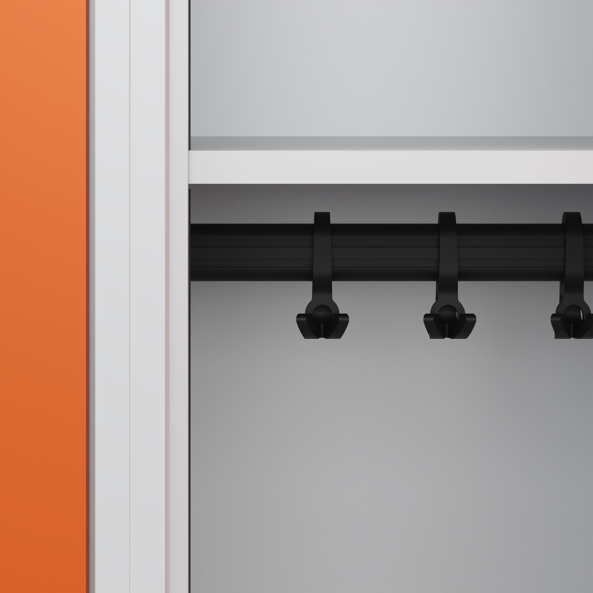C+P Spind Evolo PLUS, Bank, 3 Abteile, 1950x1200x8