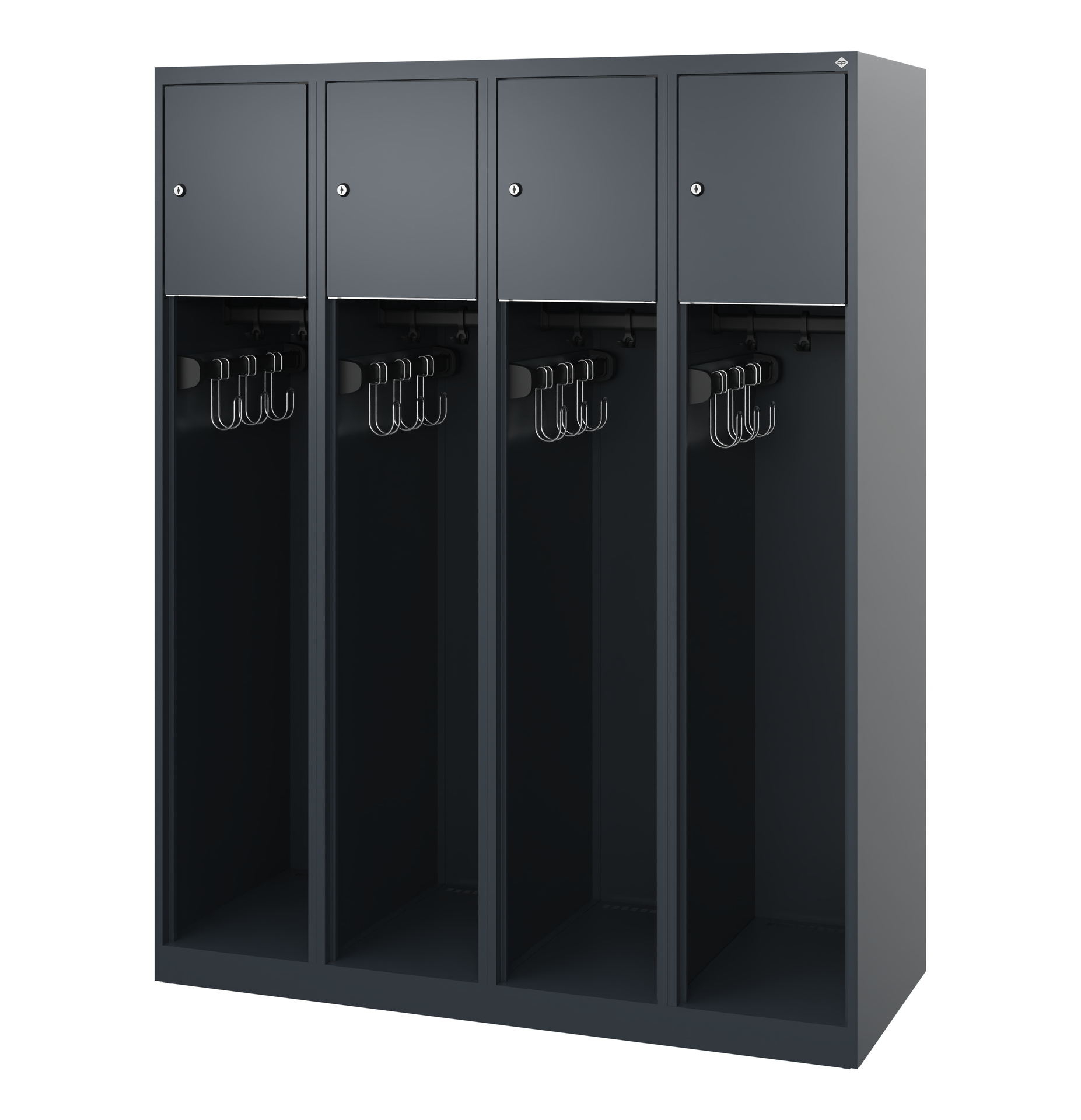 C+P Feuerwehrspind Youngster, 4 Abteile, 1530x1200