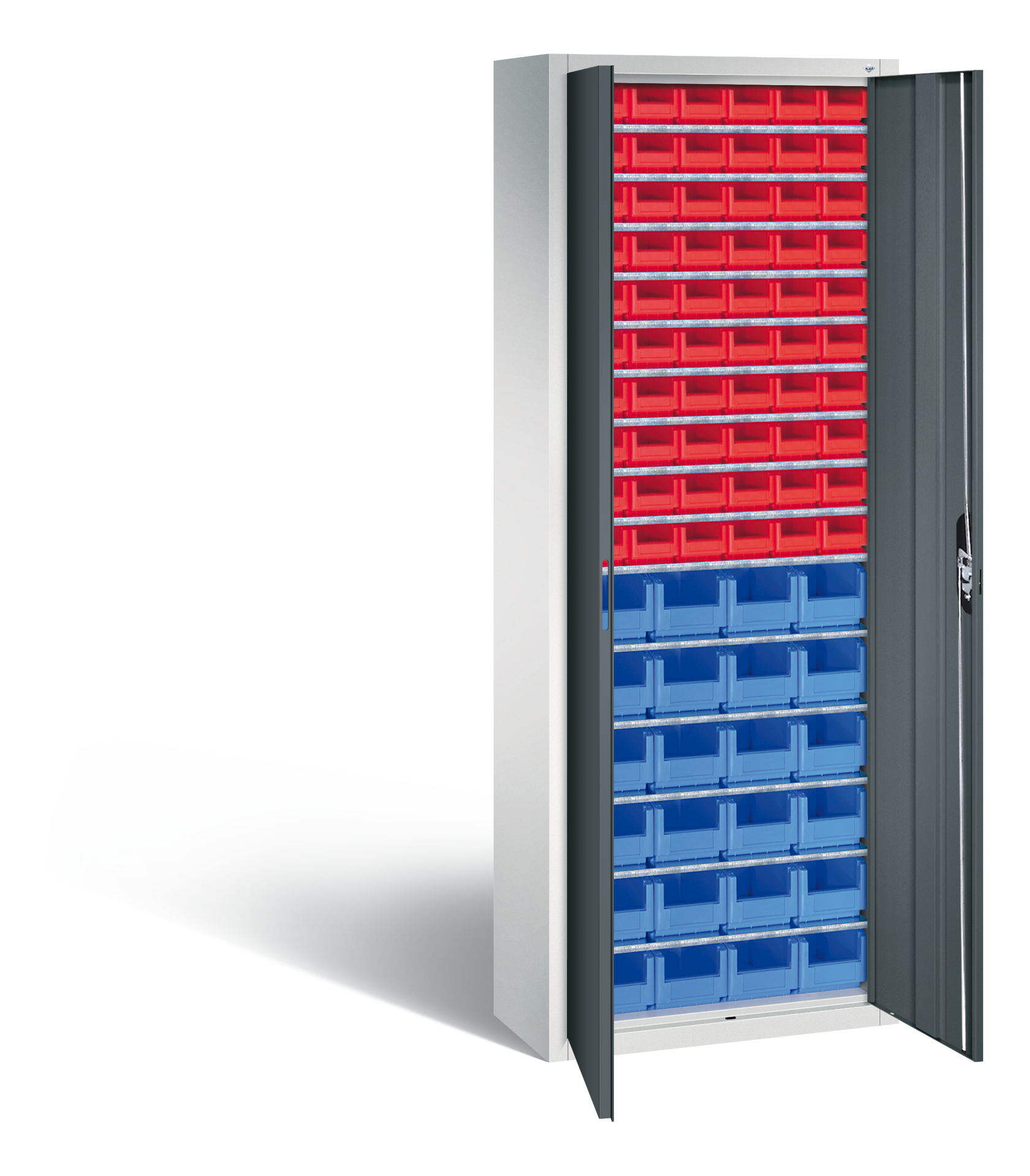 C+P Magazinschrank Serie 13, H1980xB700xT300mm