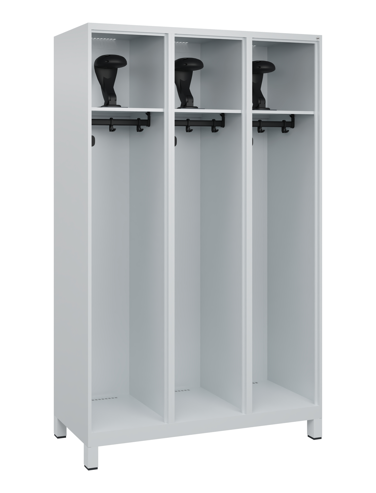 C+P Feuerwehrspind Expert, 4 Abteile, 1850x1200x50