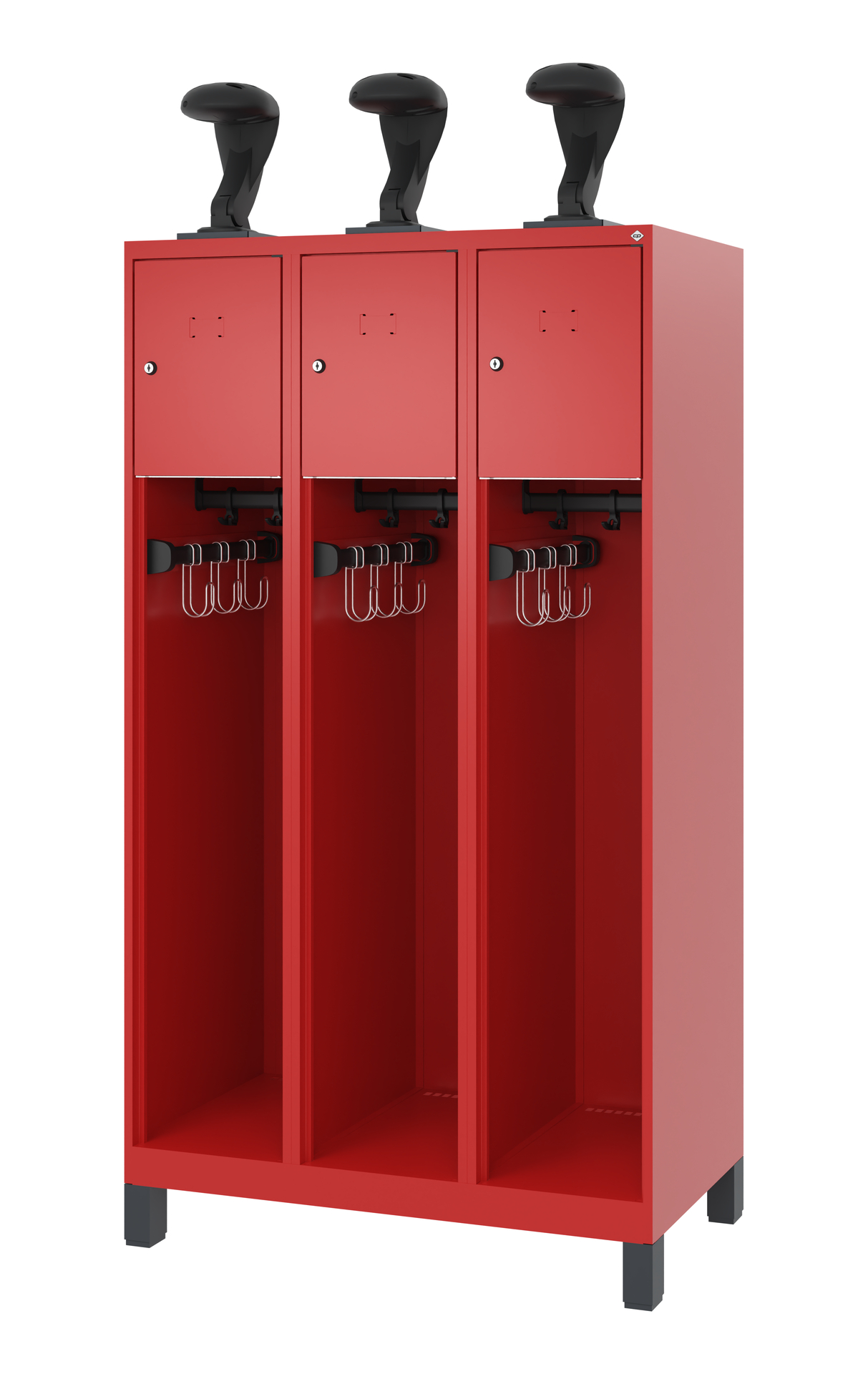C+P Feuerwehrspind YOUNGSTER, 3 Abteile, H1530B300