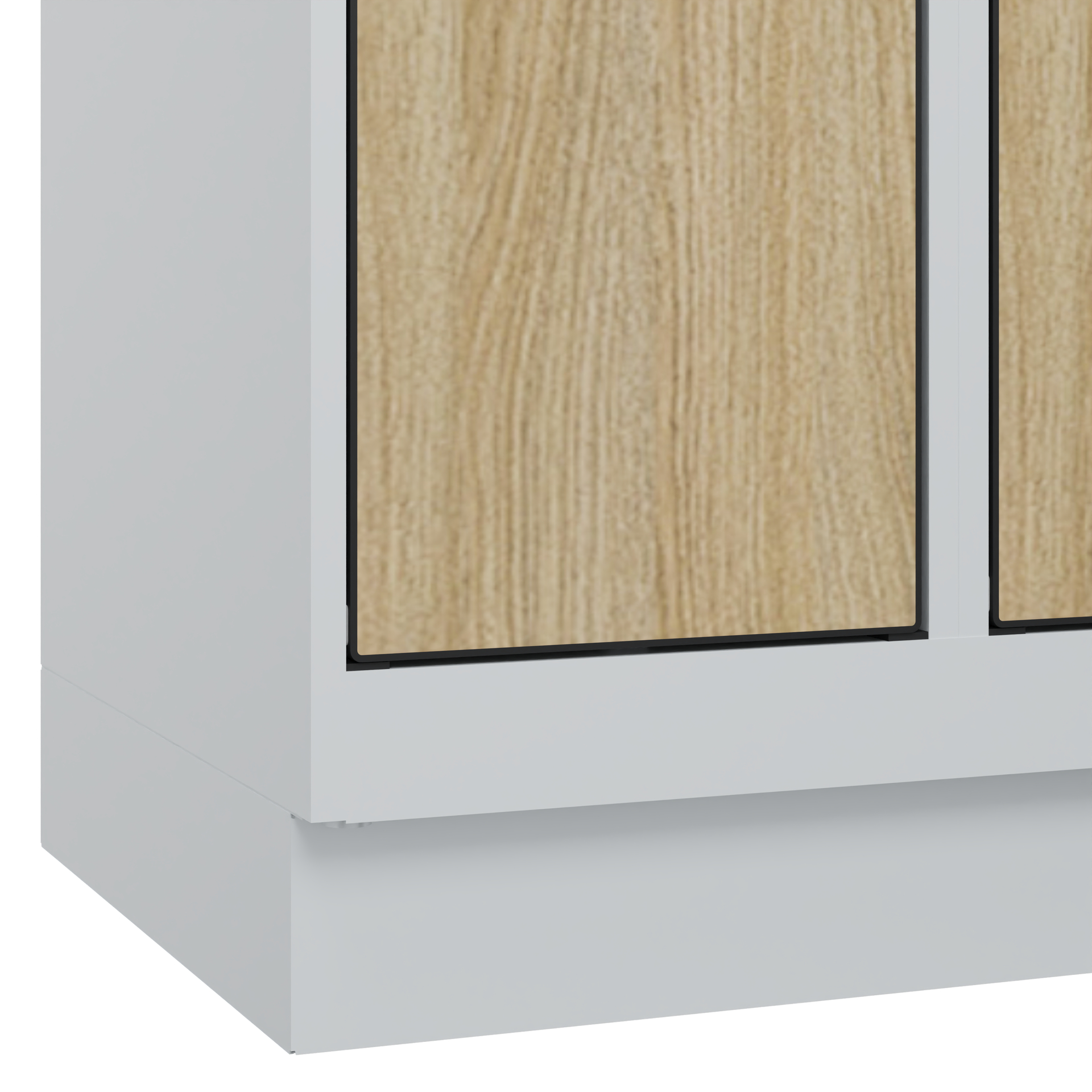 C+P Schlie�fachschrank Evolo PLUS, Sockel, 12 F�cher, 1950x900x500mm