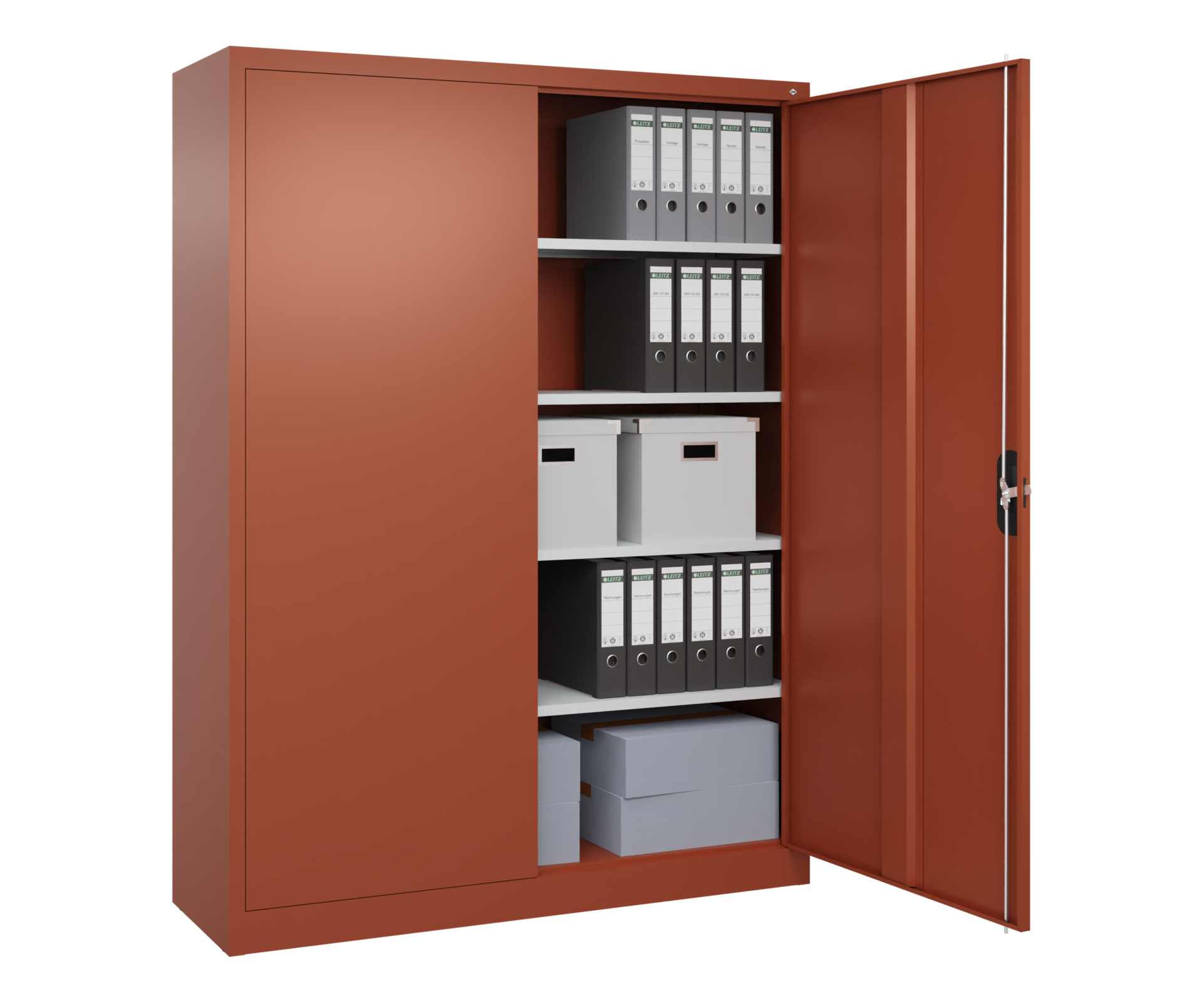 C+P Büroschrank, Acurado, 1950x1500x400mm, 8004/8004