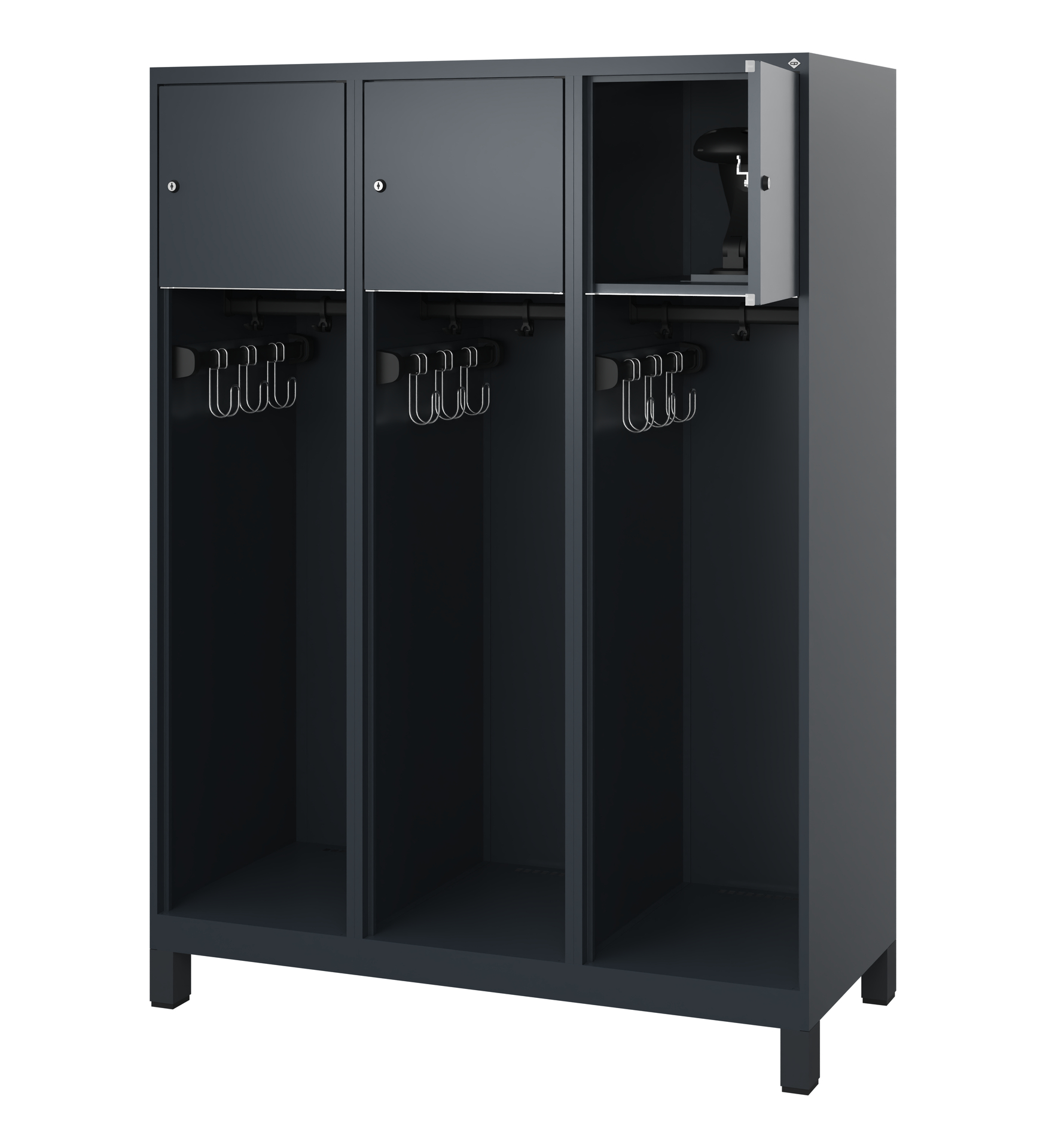 C+P Feuerwehrspind Youngster, 3 Abteile, 1530x1200