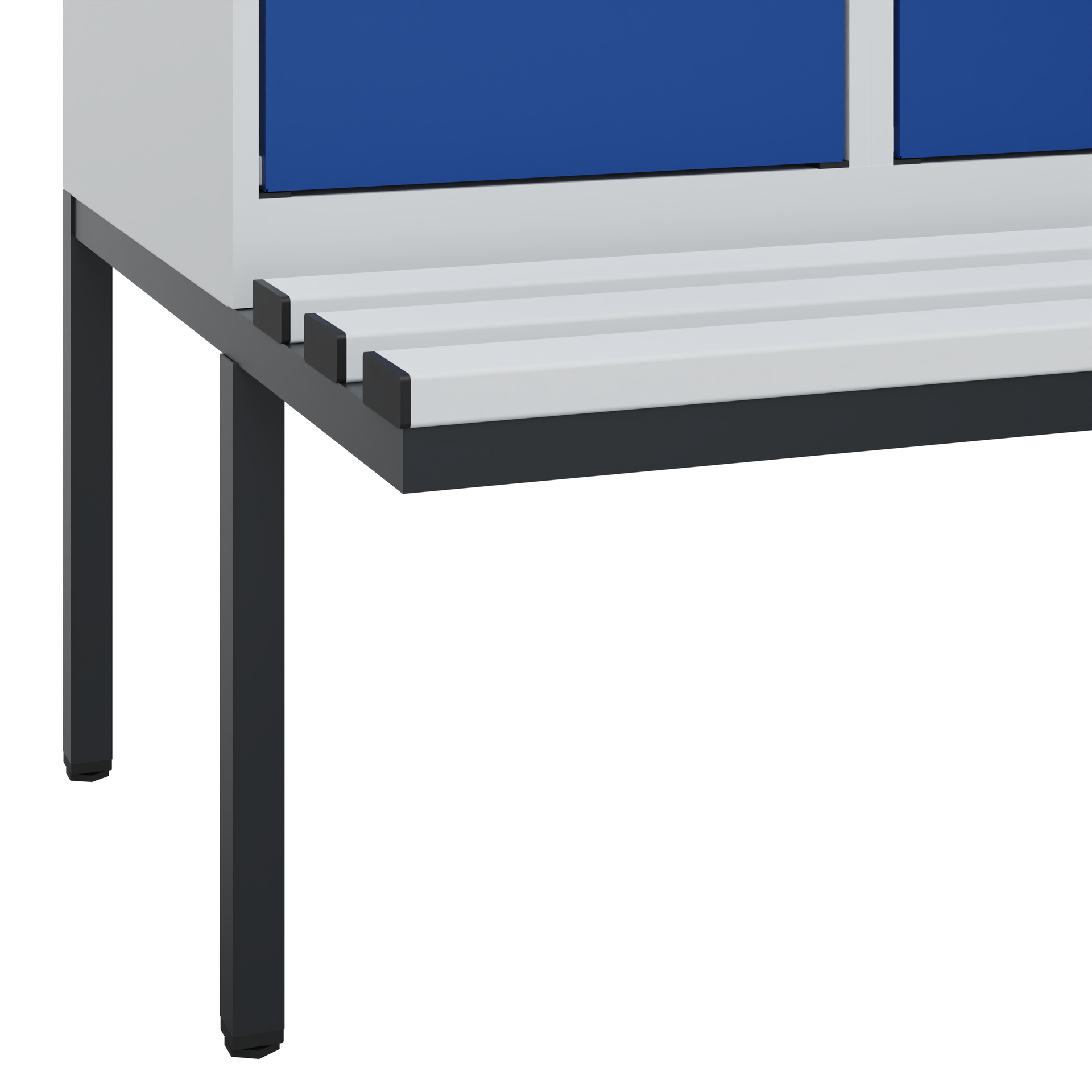 C+P Spind Evolo PLUS, Bank, 2 Abteile, 2120x800x81