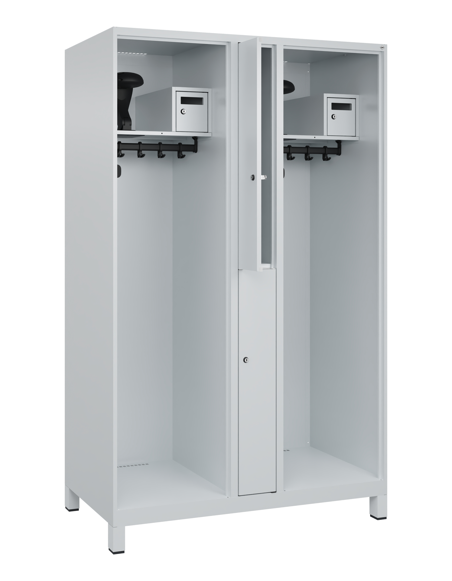 C+P Feuerwehrspind Maxi, 2 Fächer, 1850x1200x600mm