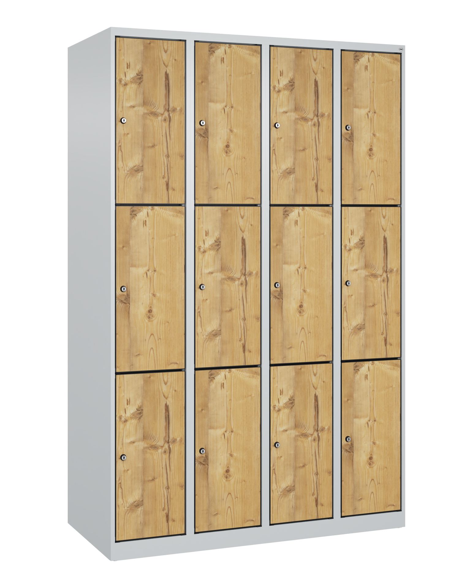 C+P Schlie�fachschrank Evolo PLUS, 12 F�cher, 1850x1200x500mm