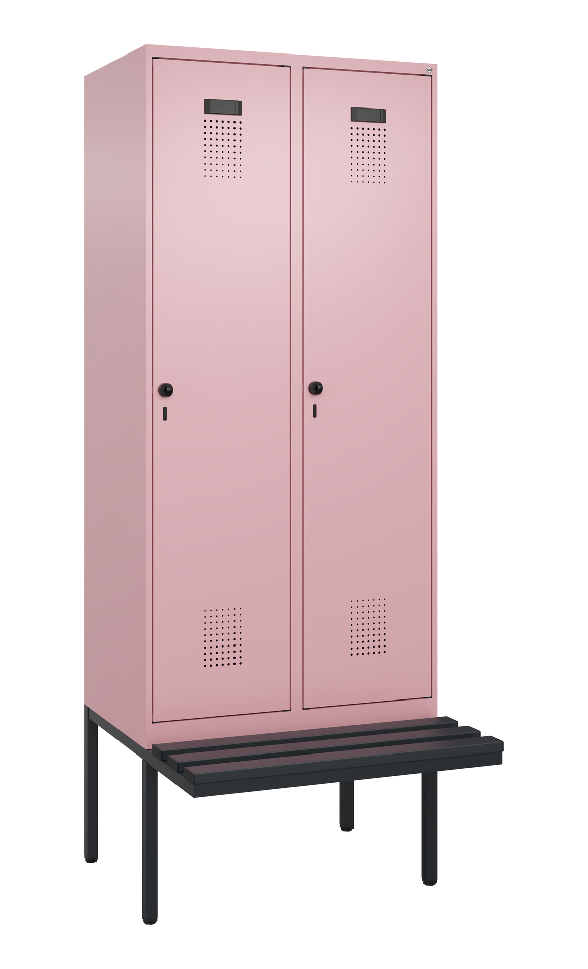 C+P Spind Evolo PLUS, Bank, 2 Abteile, 2120x800x81
