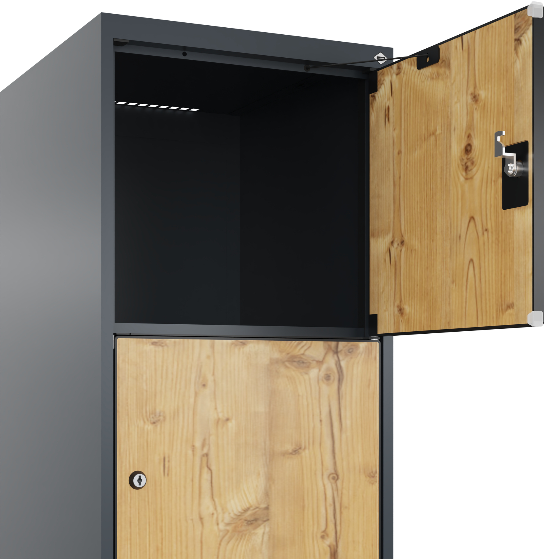 C+P Schlie�fachschrank Evolo PLUS, 5 F�cher, 1850x400x500mm