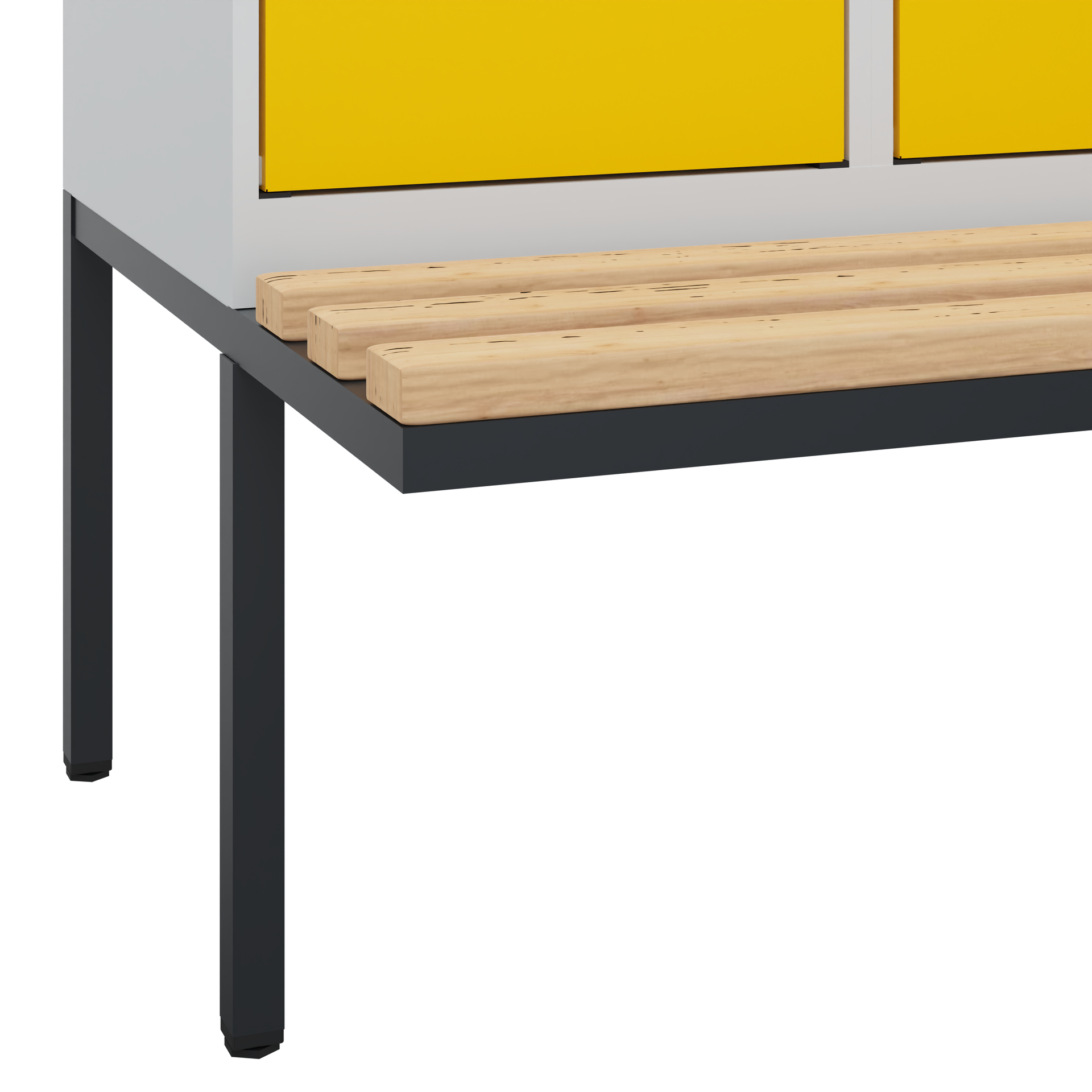 C+P Spind Evolo PLUS, Bank, 1 Abteil, 1950x400x815