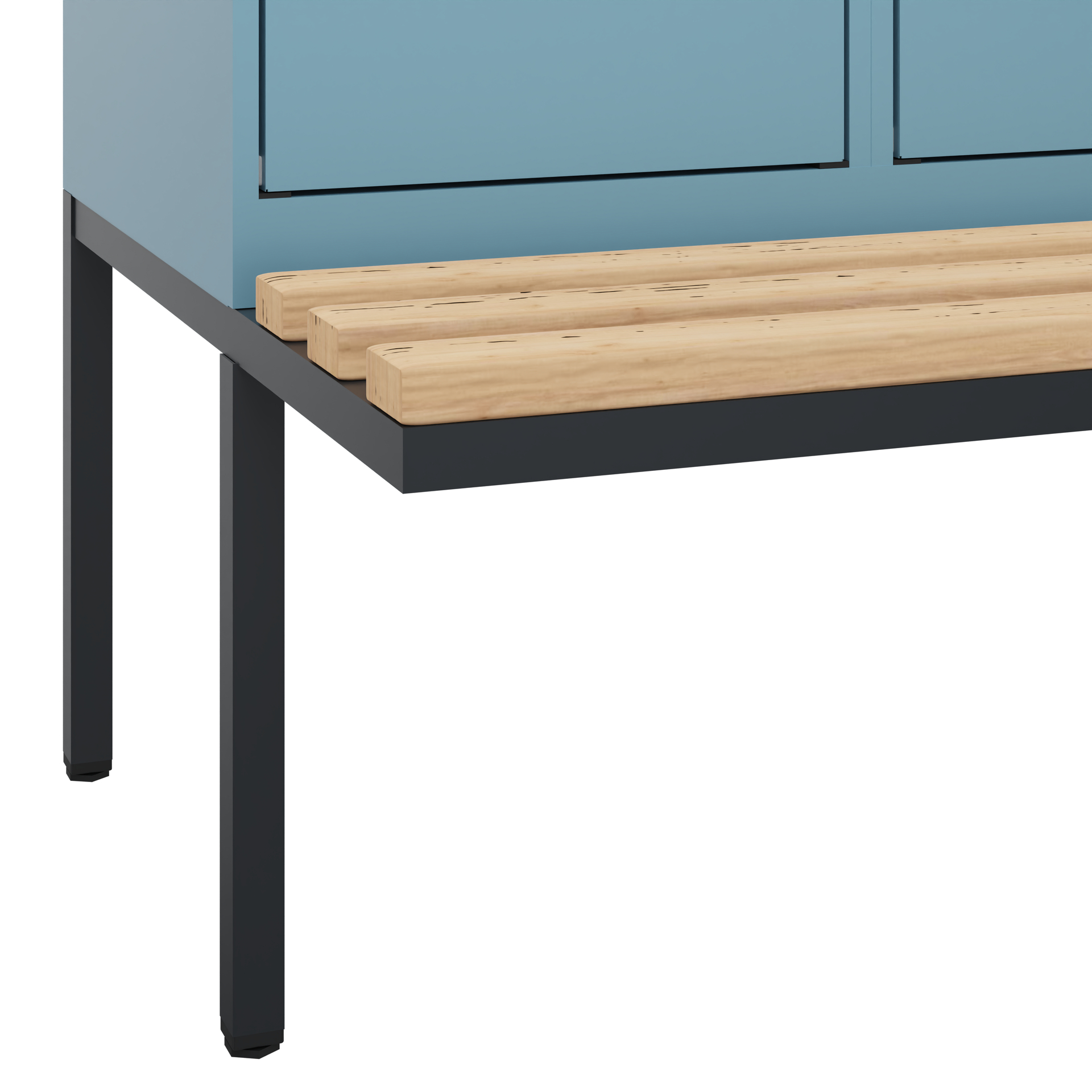 C+P Spind Evolo PLUS, Bank, 3 Abteile, 2120x1200x8