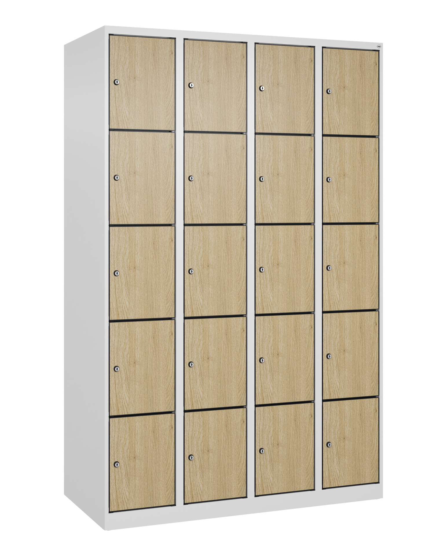 C+P Schlie�fachschrank Evolo PLUS, 20 F�cher, 1850x1200x500mm